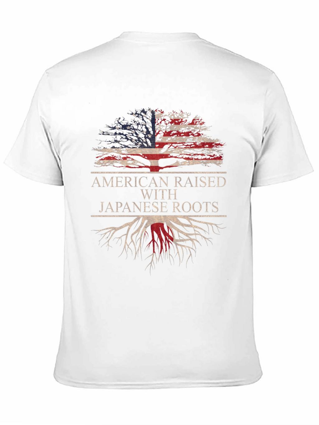 American Raised with Japanese Roots T-Shirt