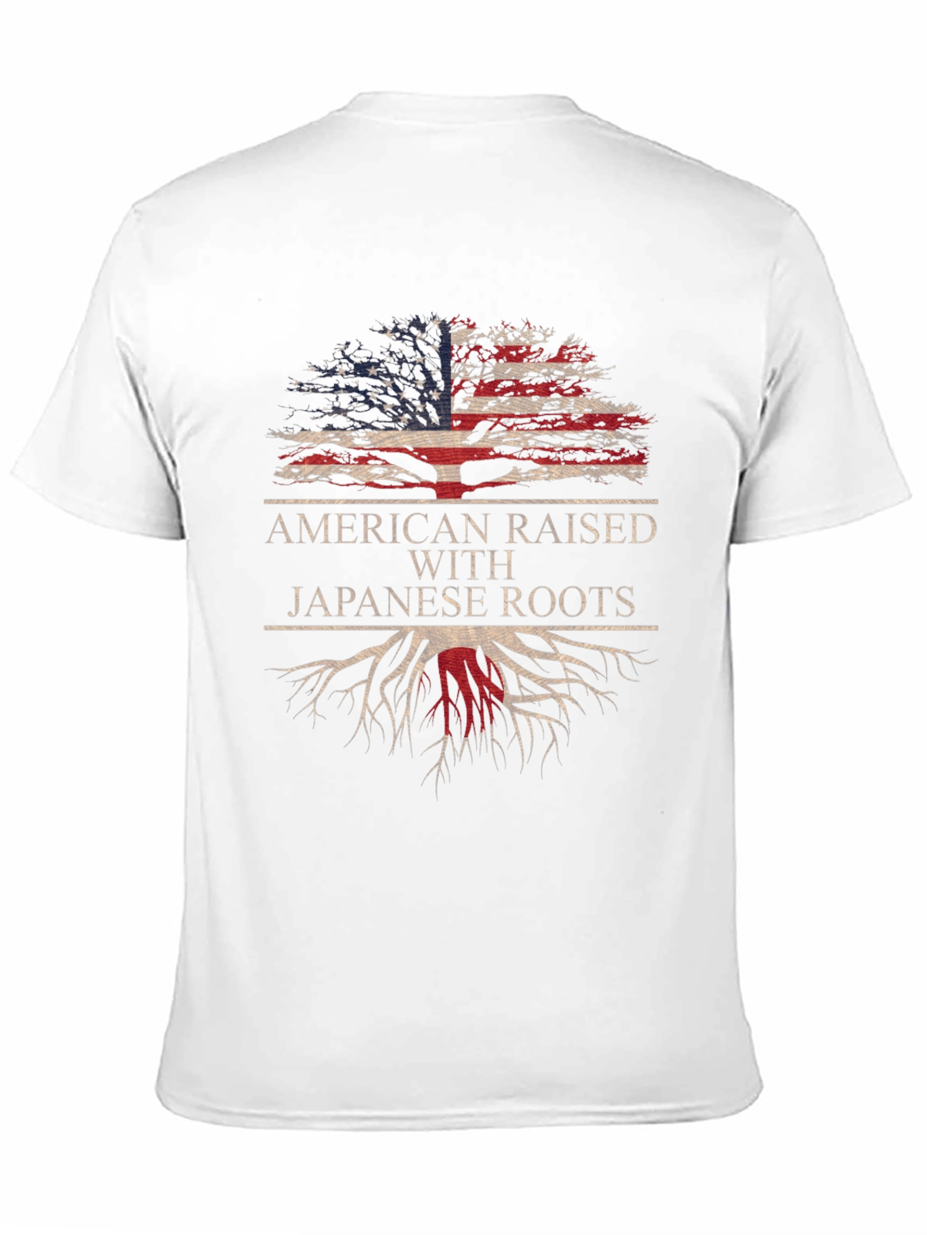 American Raised with Japanese Roots T-Shirt