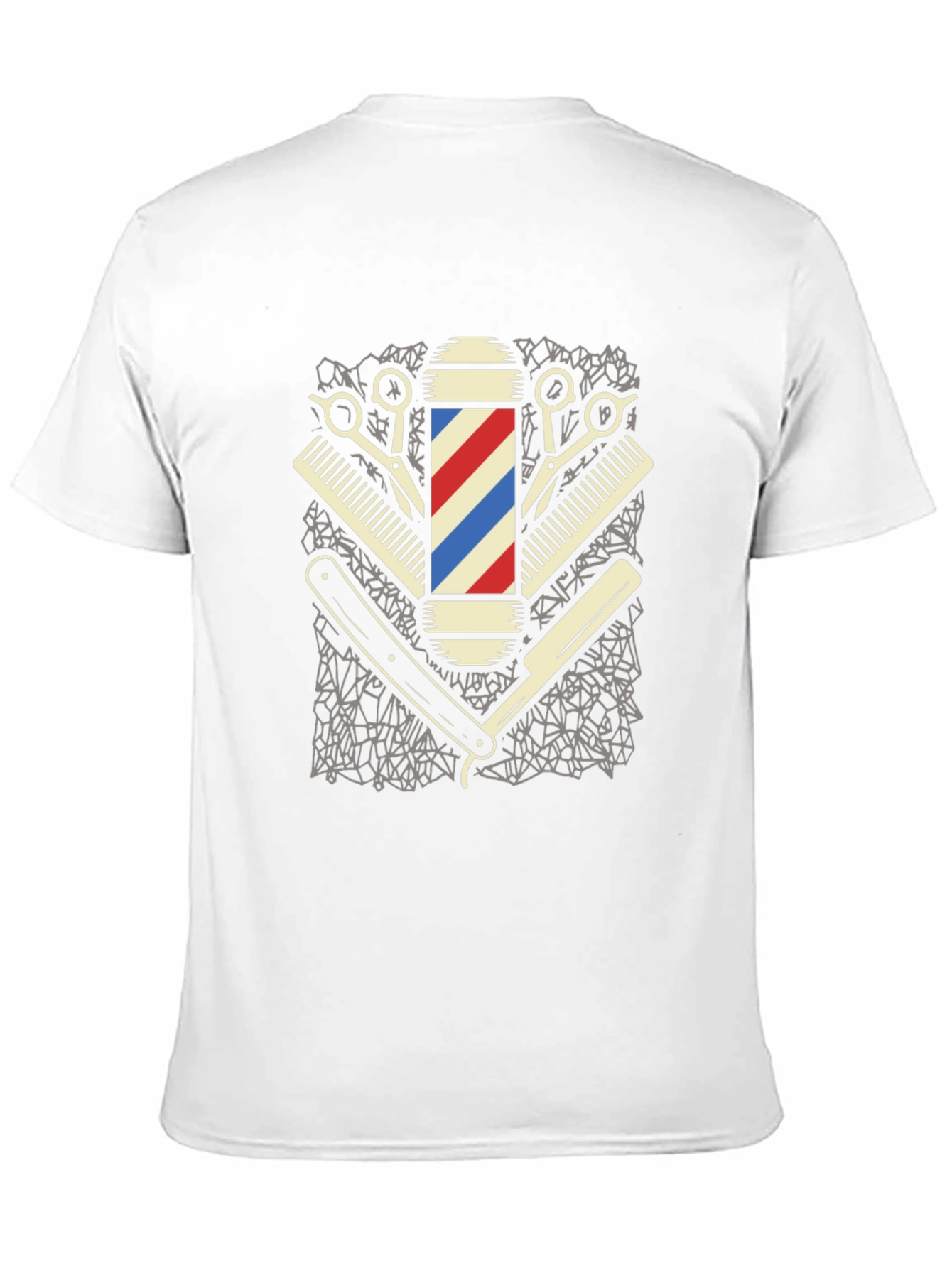 Barber Shop Graphic Tee - Cool Hairstylist T-Shirt