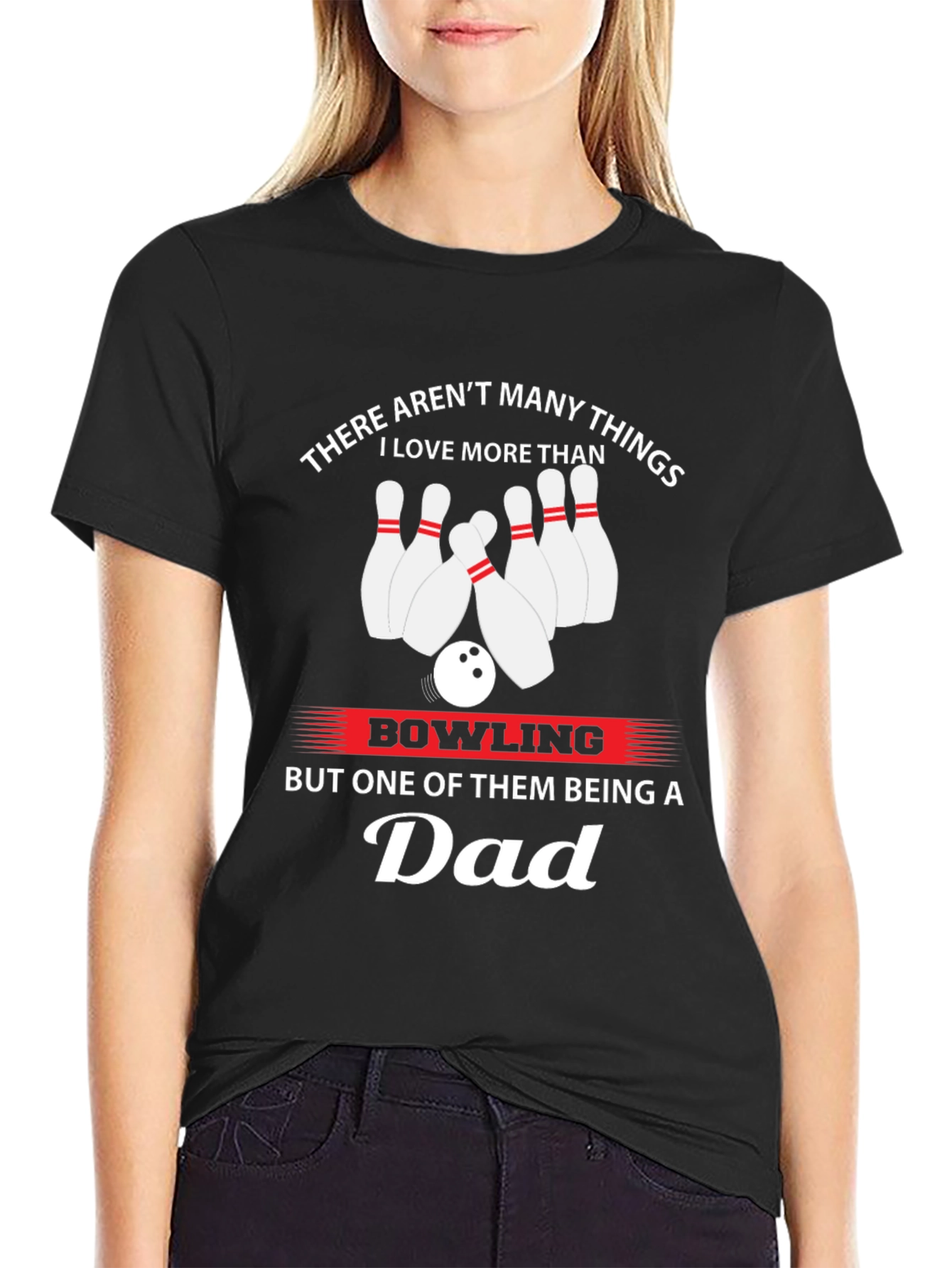 Bowling Dad T-Shirt - Gift for Bowling Lovers