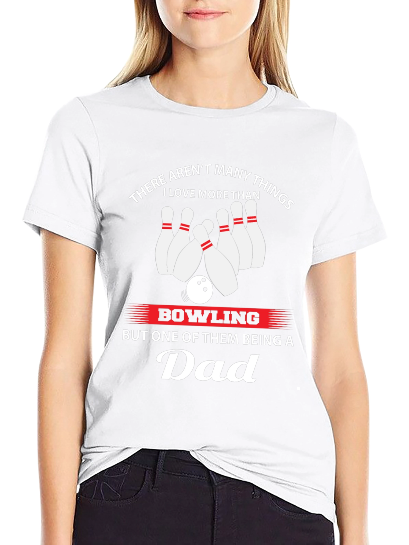 Bowling Dad T-Shirt - Gift for Bowling Lovers