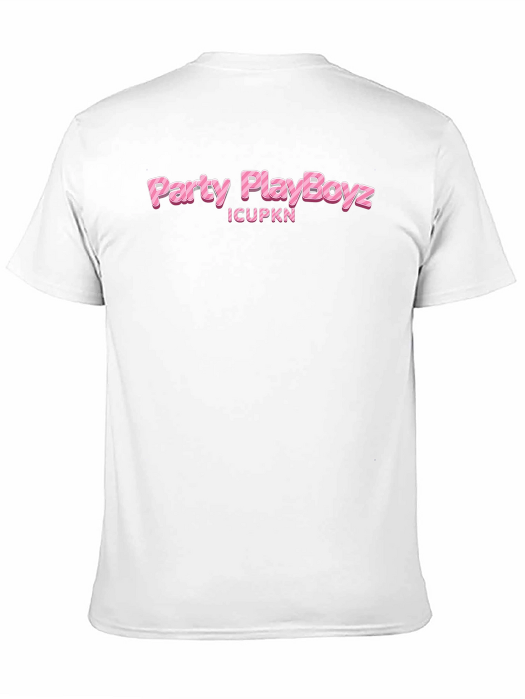 Party PlayBoyz Graphic T-Shirt - Black Crew Neck Tee