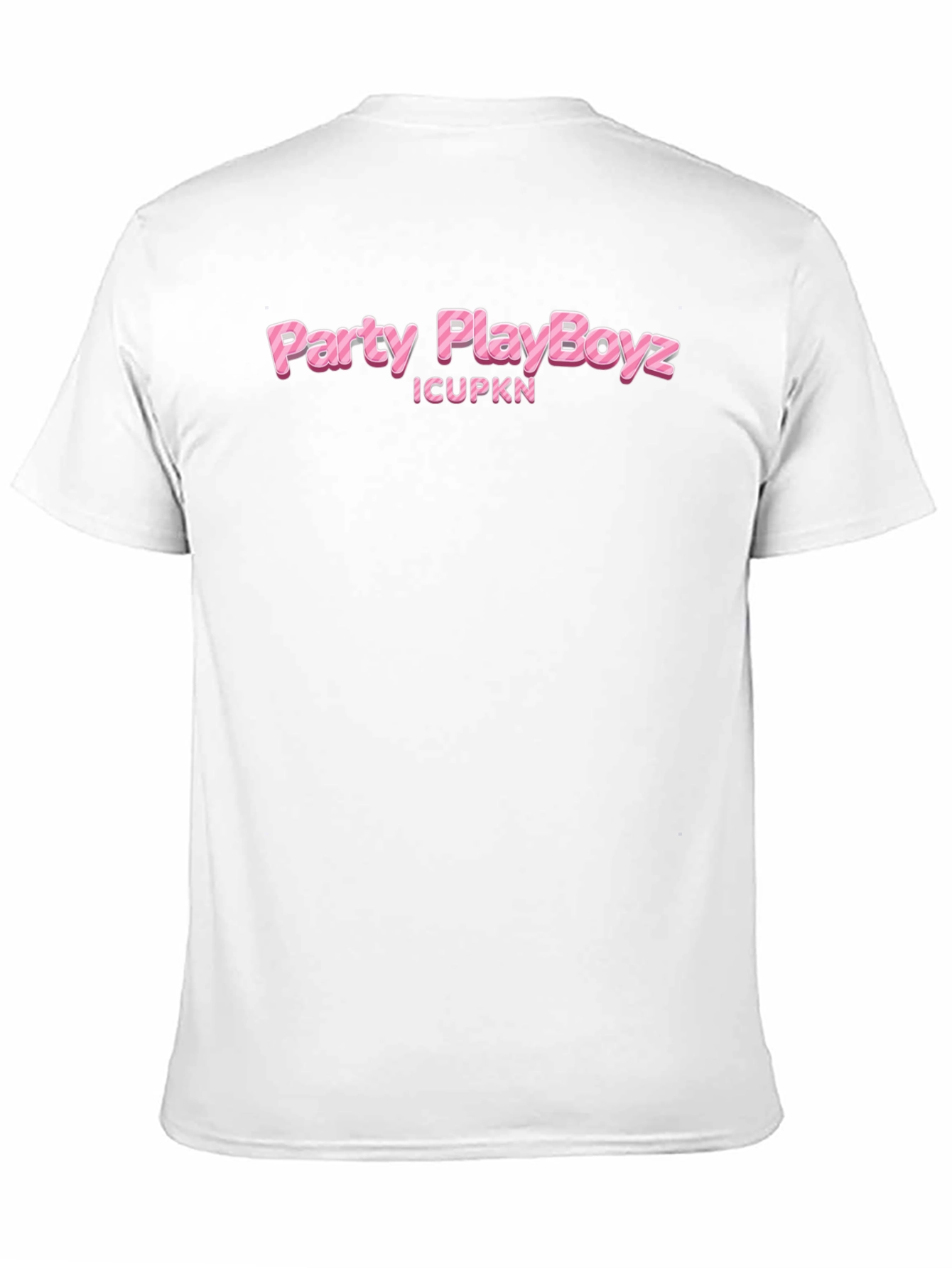Party PlayBoyz Graphic T-Shirt - Black Crew Neck Tee