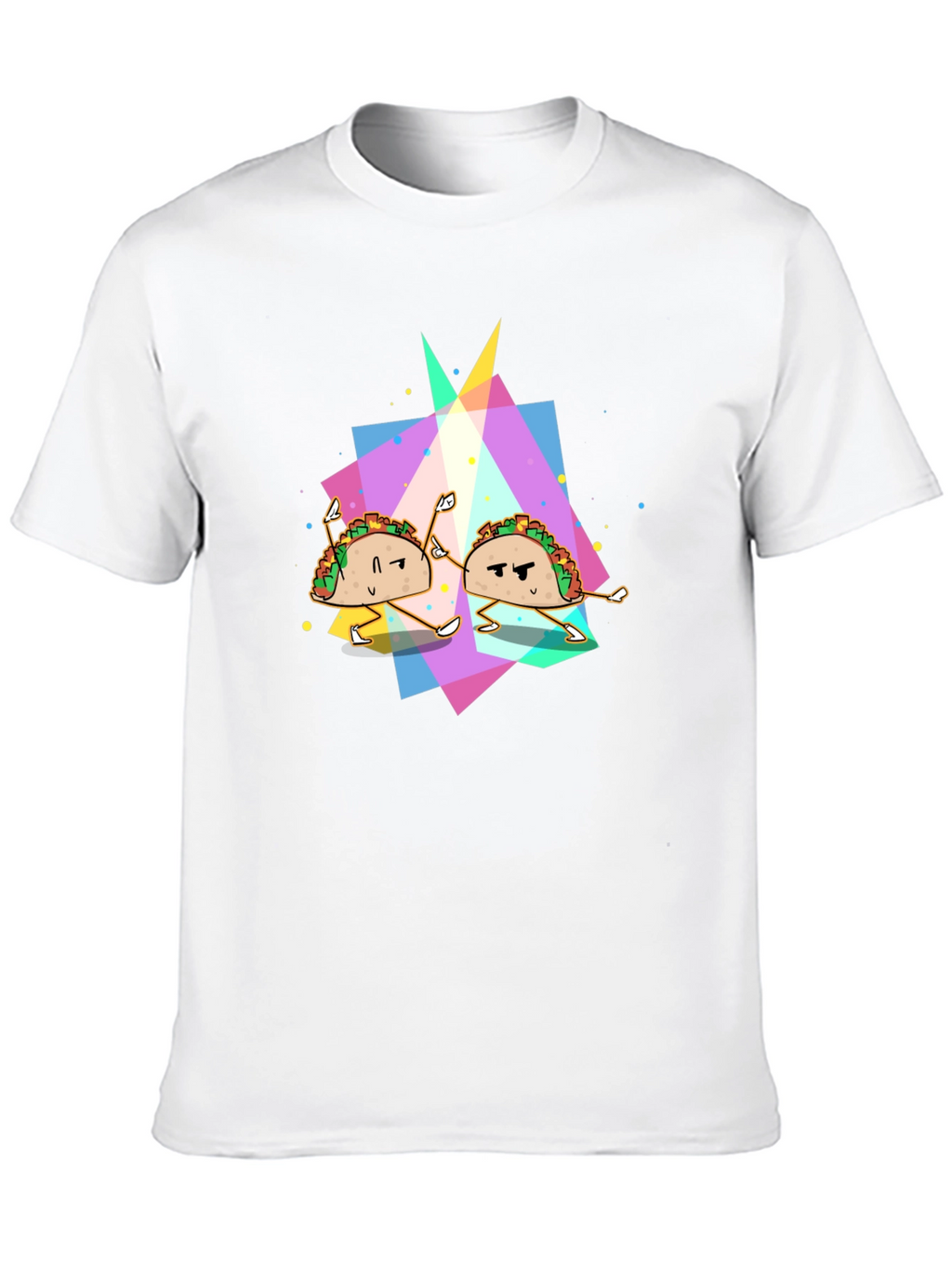 Taco Dance Graphic Black T-Shirt