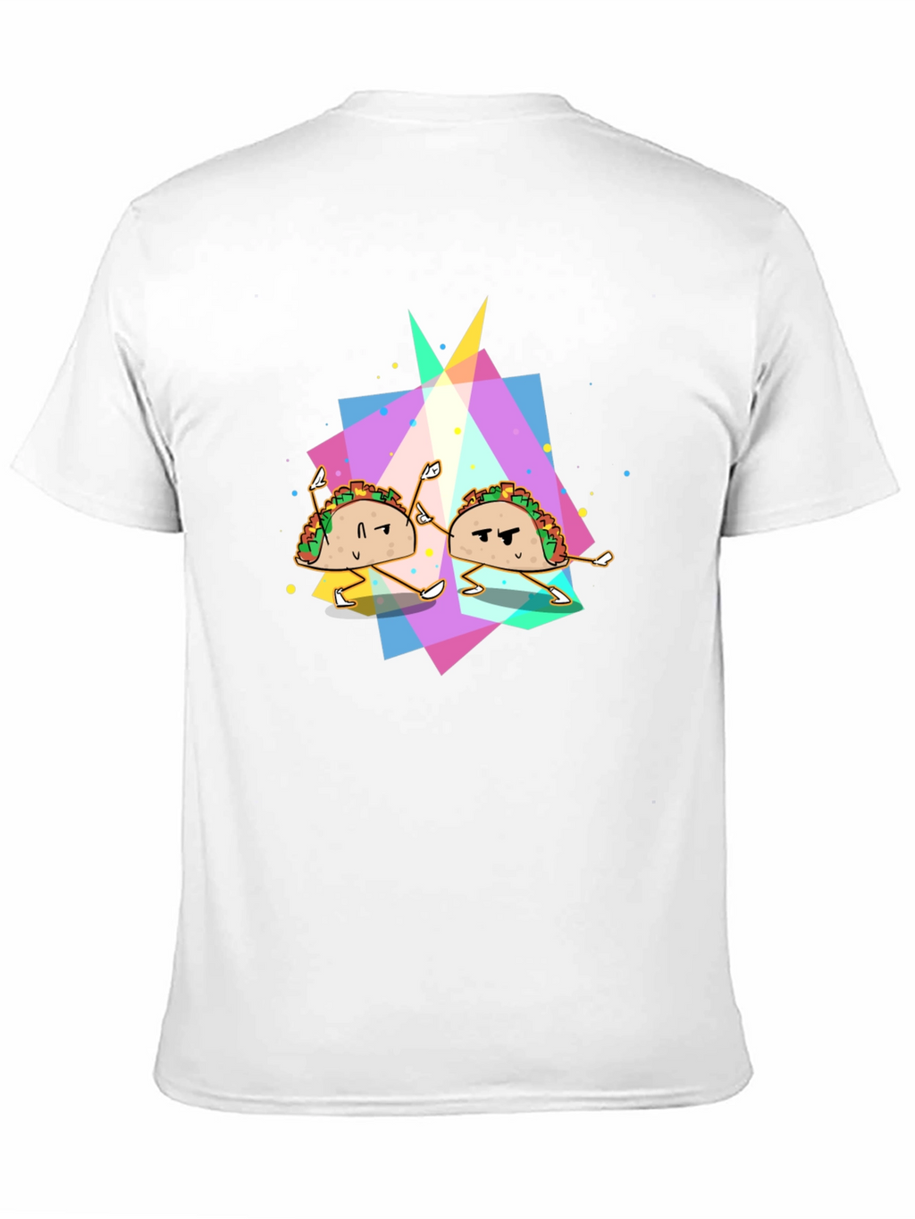 Taco Dance Graphic Black T-Shirt