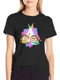 Taco Dance Graphic Black T-Shirt