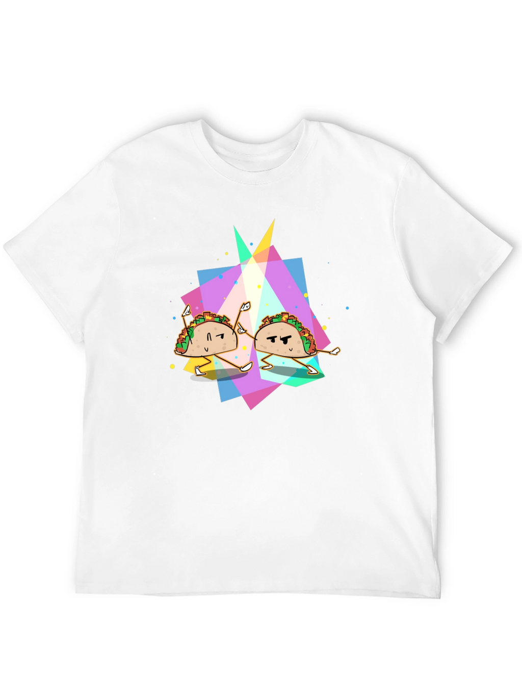 Taco Dance Graphic Black T-Shirt