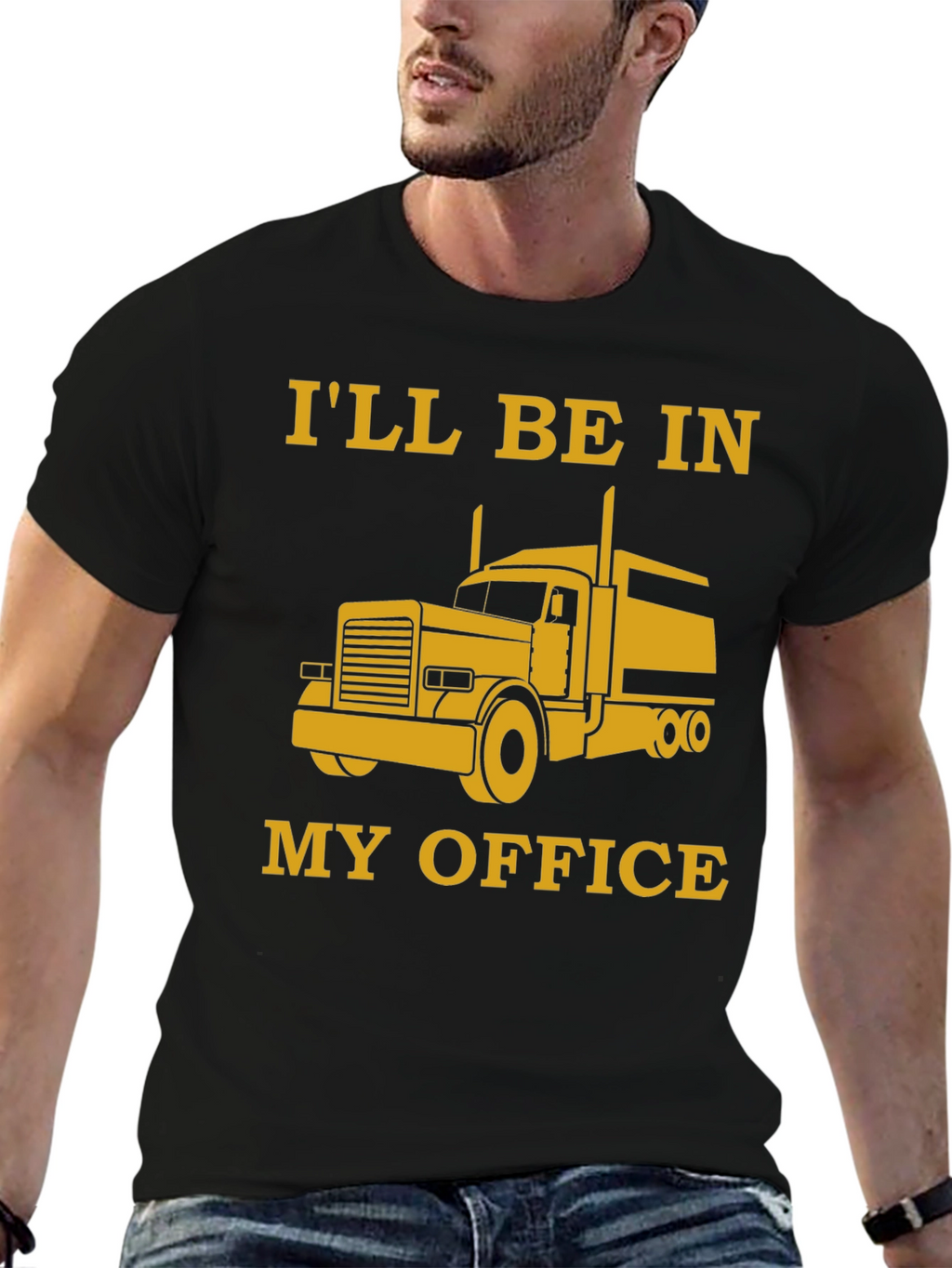 Trucker T-Shirt - My Office is a Truck!