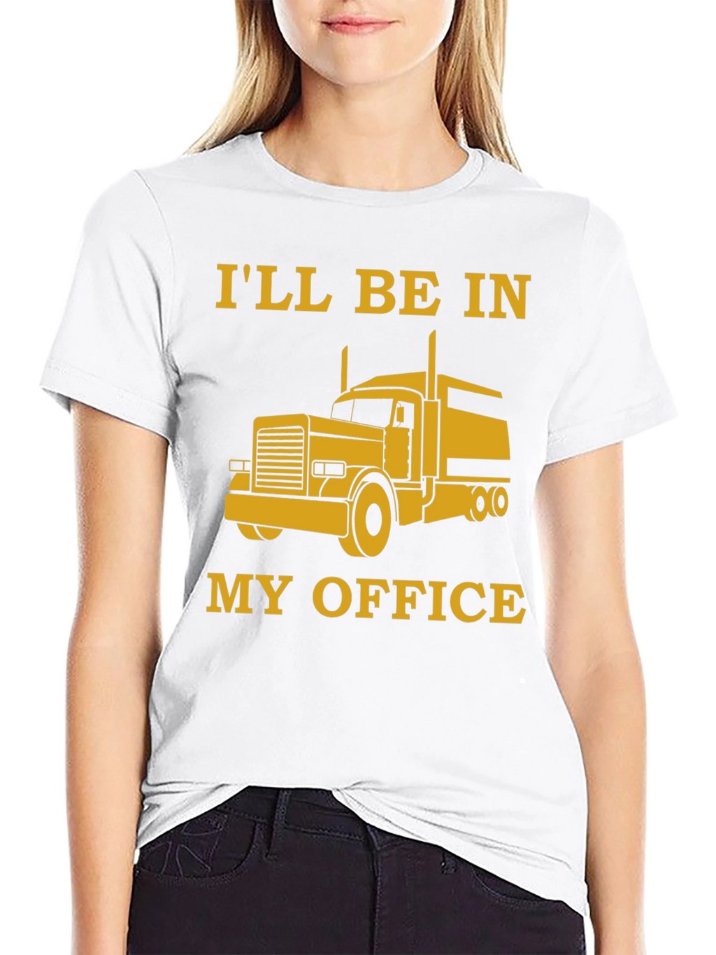 Trucker T-Shirt - My Office is a Truck!