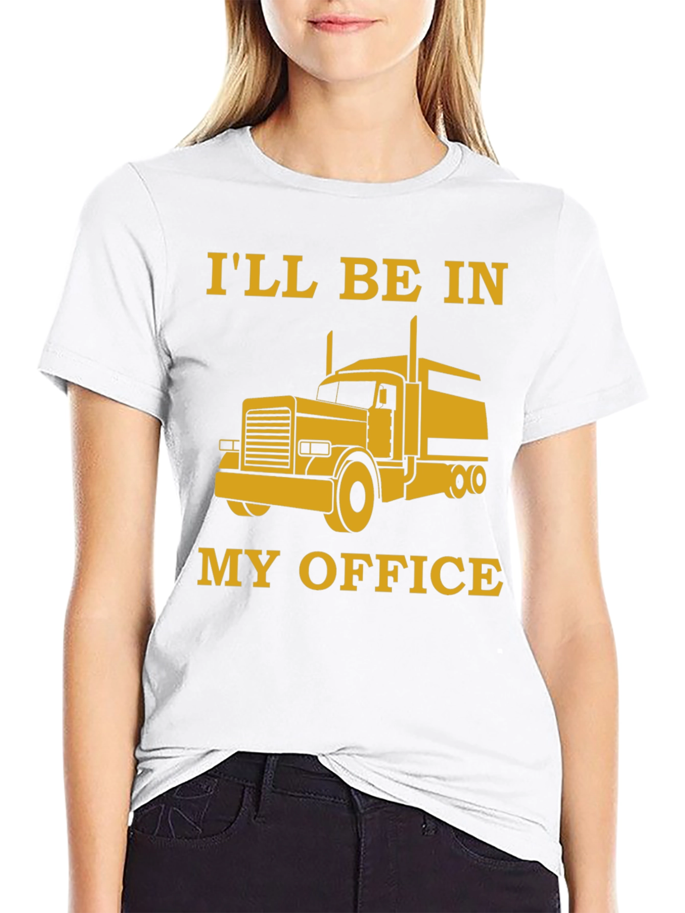Trucker T-Shirt - My Office is a Truck!
