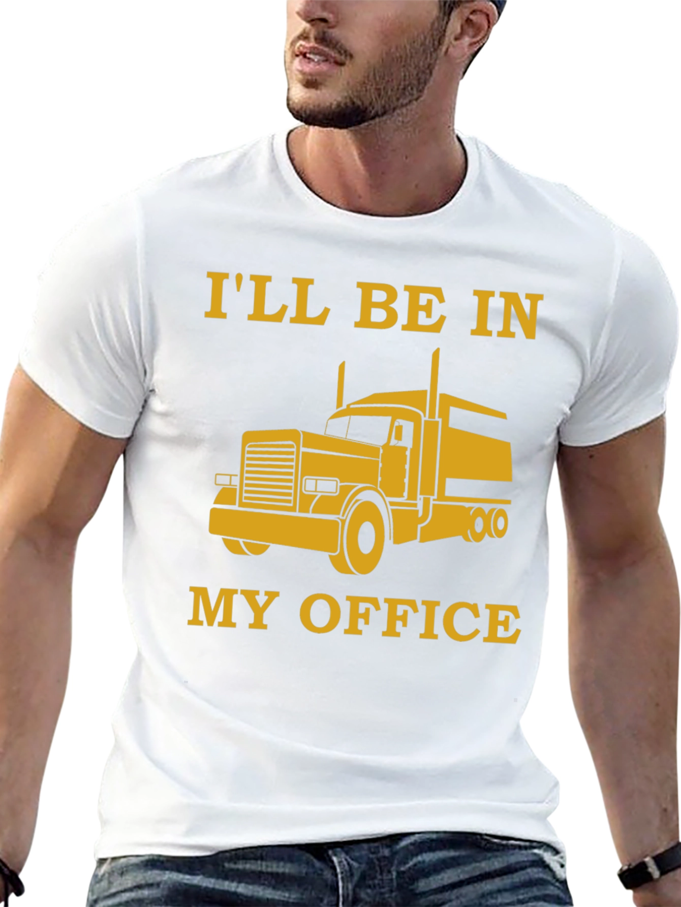 Trucker T-Shirt - My Office is a Truck!