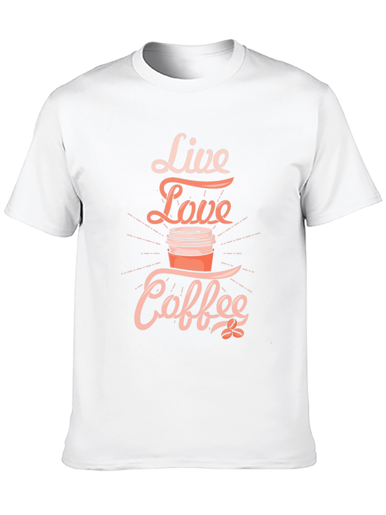 Live Love Coffee Black T-Shirt