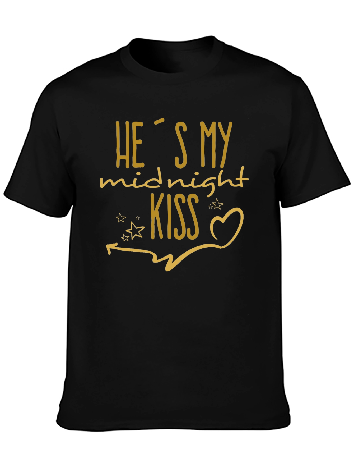 Hes My Midnight Kiss Graphic Tee