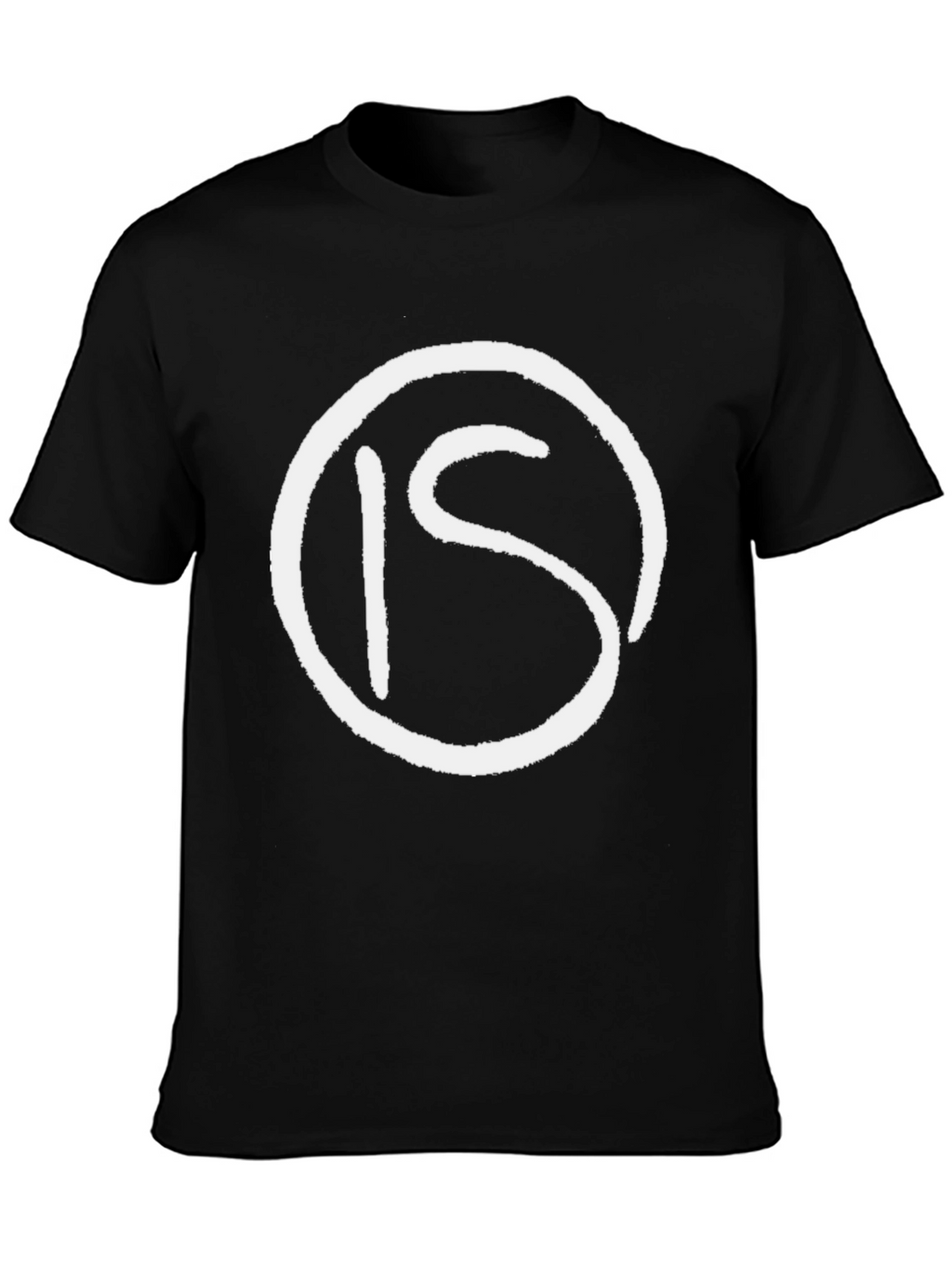IS Logo T-Shirt - Soft Cotton Blend Casual Style