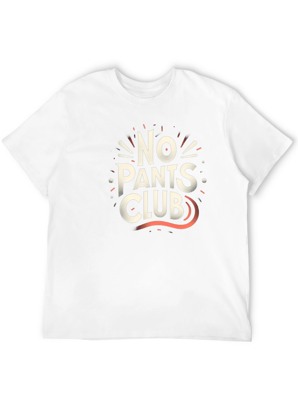 No Pants Club Graphic Tee - Casual Comfort