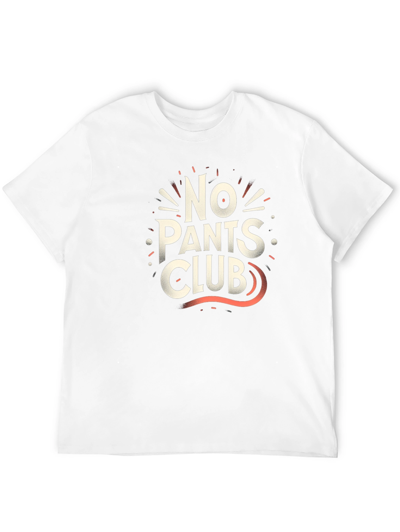No Pants Club Graphic Tee - Casual Comfort