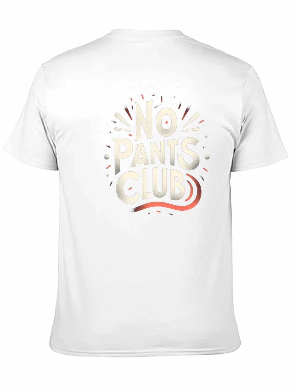 No Pants Club Graphic Tee - Casual Comfort