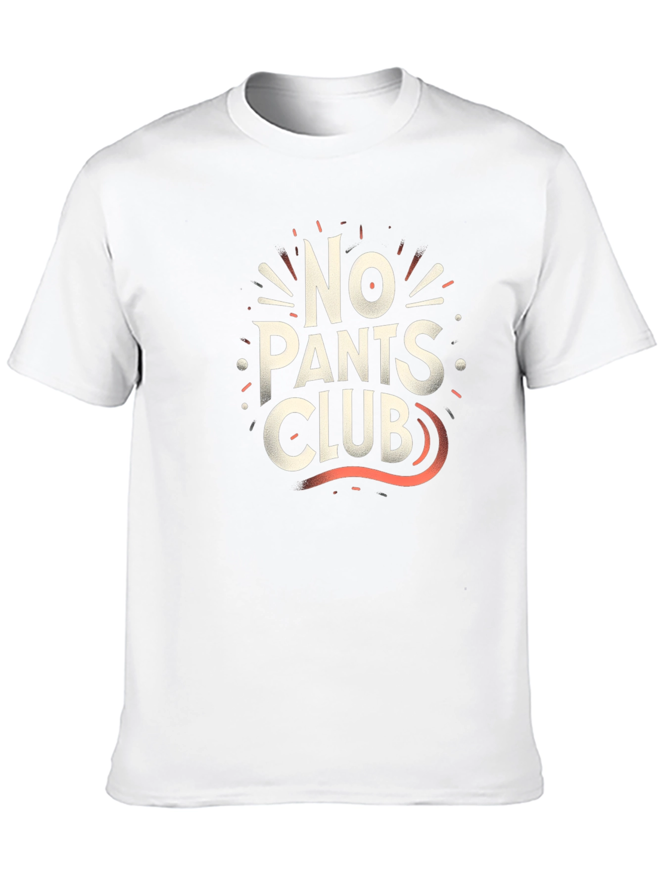 No Pants Club Graphic Tee - Casual Comfort