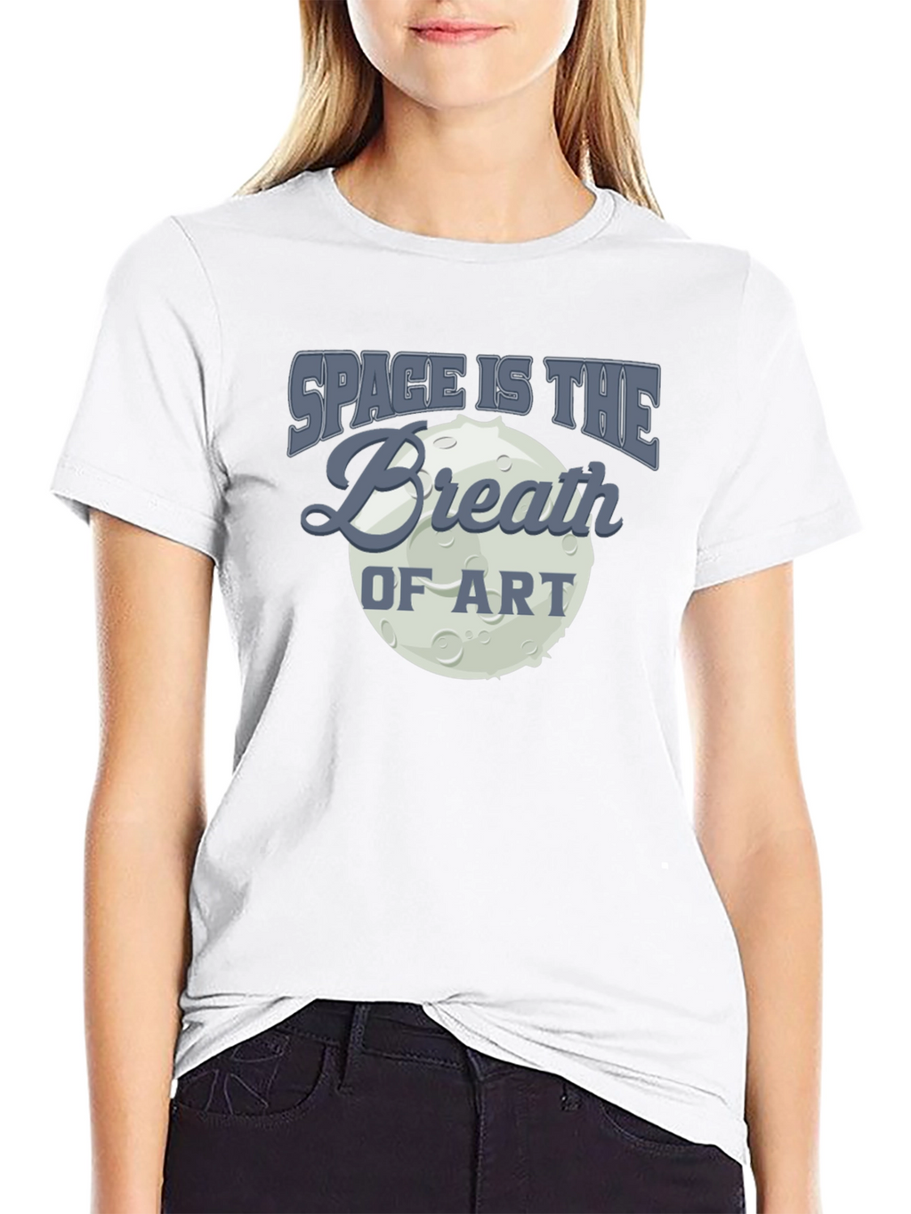 Space is the Breath of Art Graphic T-Shirt