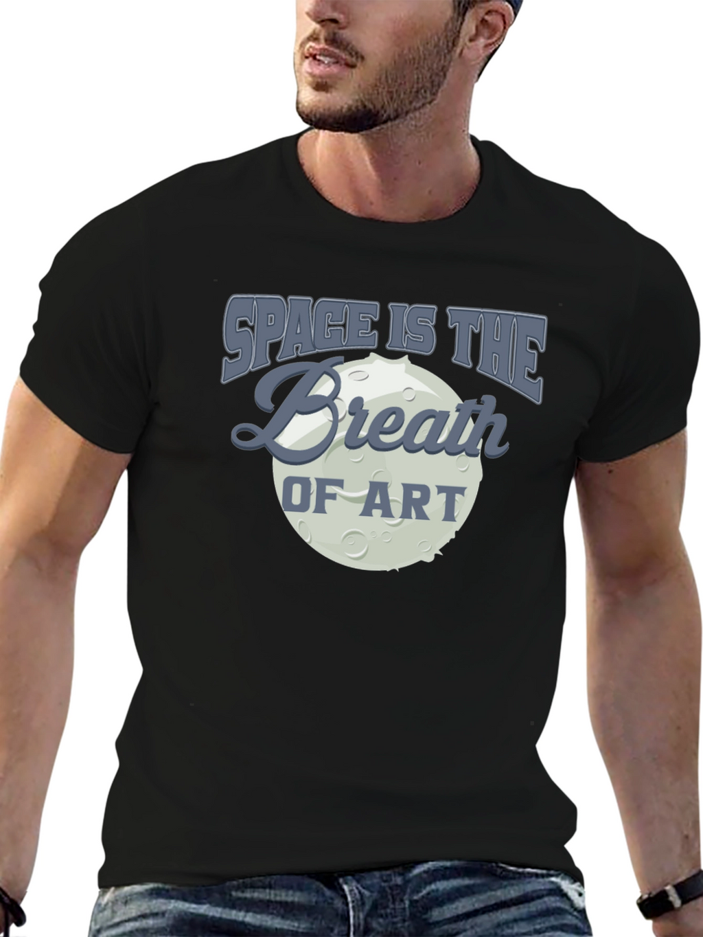 Space is the Breath of Art Graphic T-Shirt