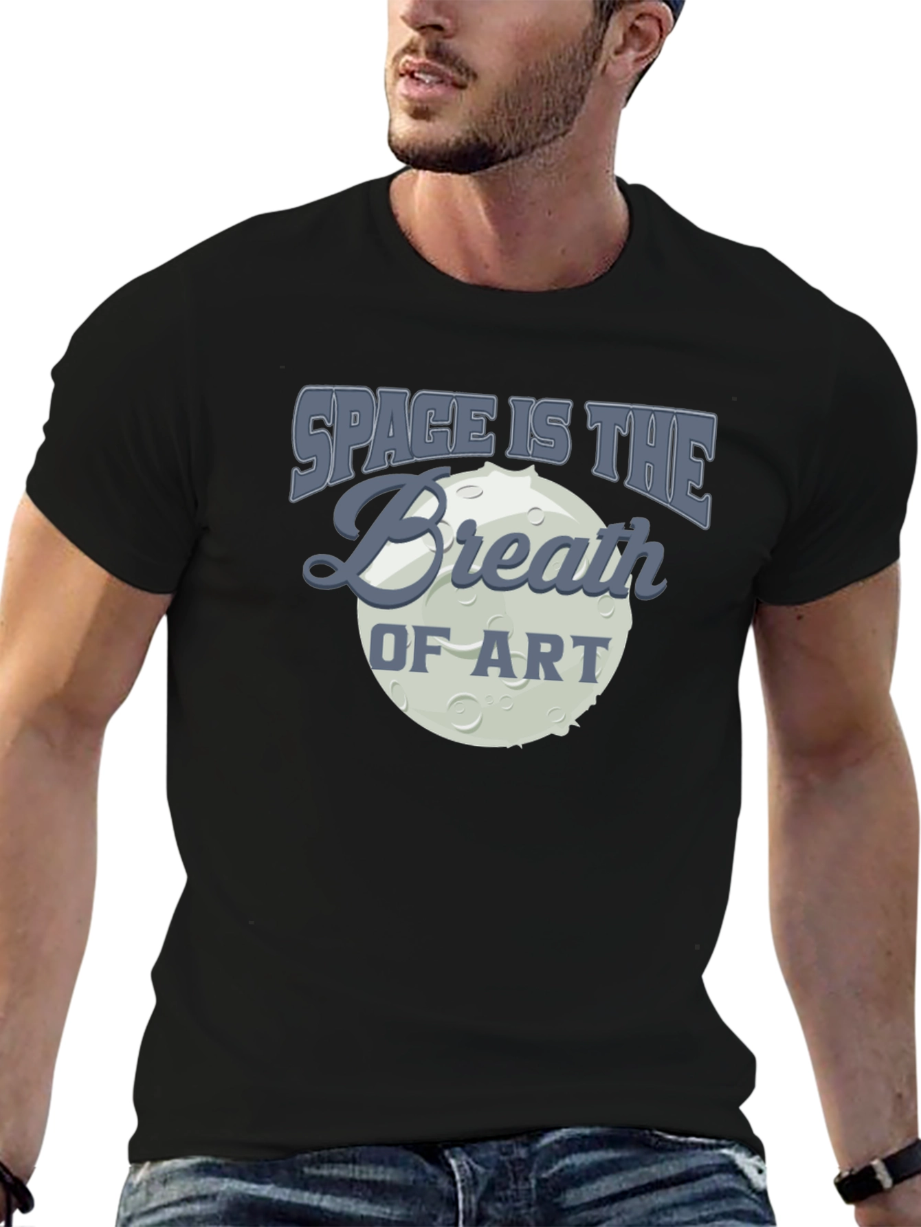 Space is the Breath of Art Graphic T-Shirt
