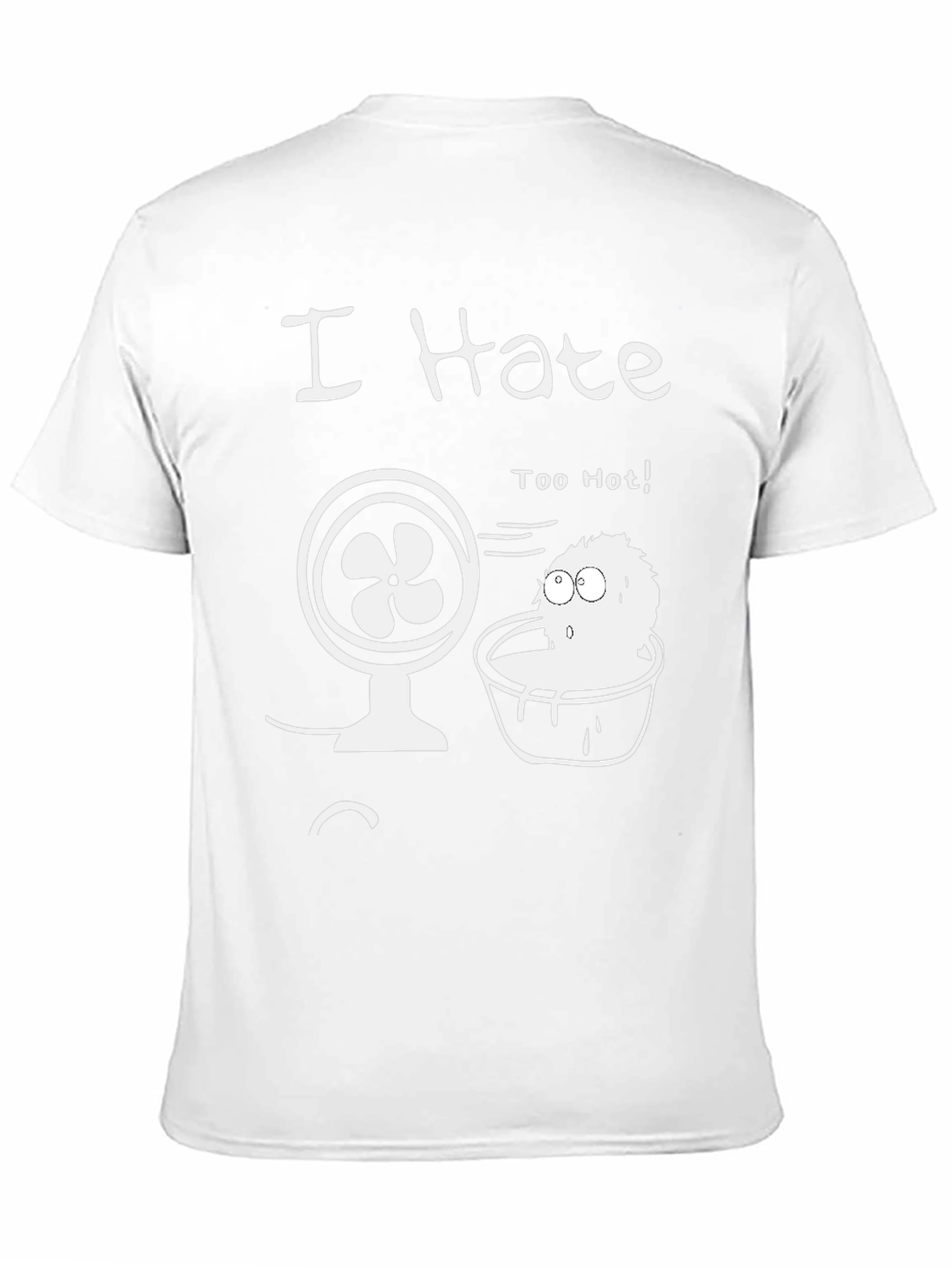 I Hate Too Hot Graphic Tee