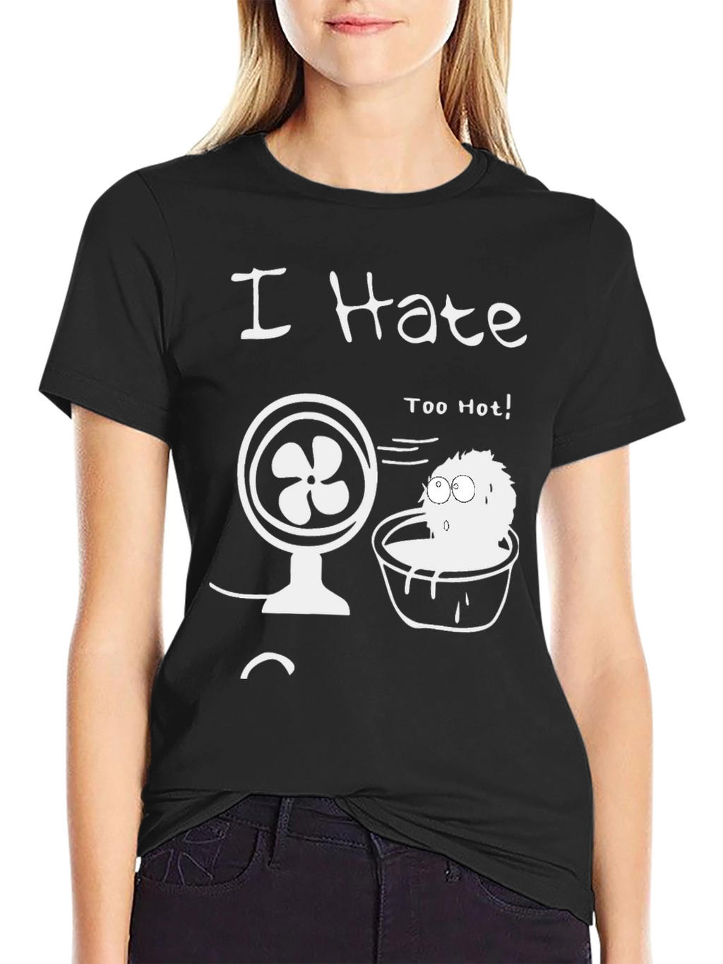 I Hate Too Hot Graphic Tee