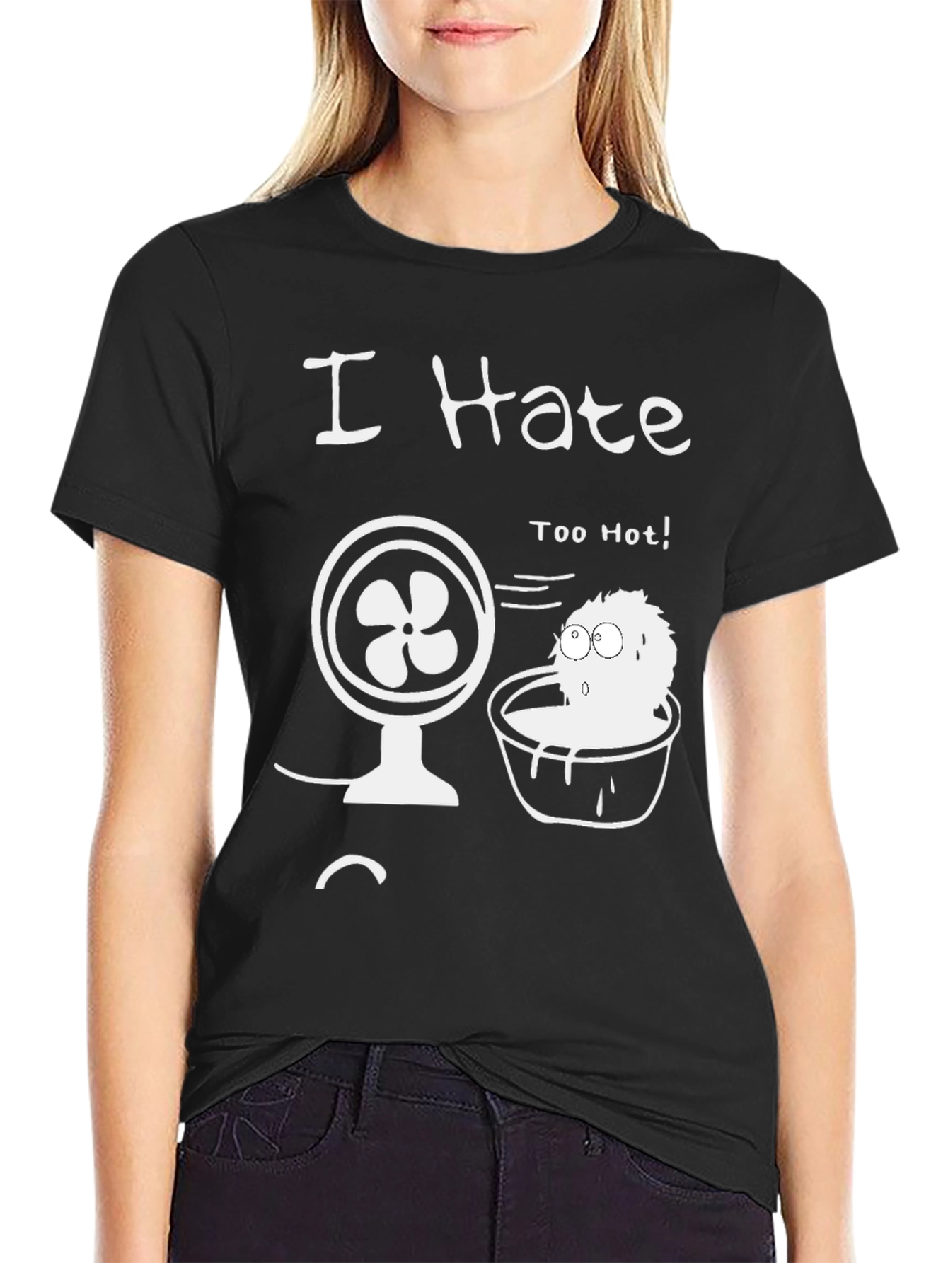 I Hate Too Hot Graphic Tee