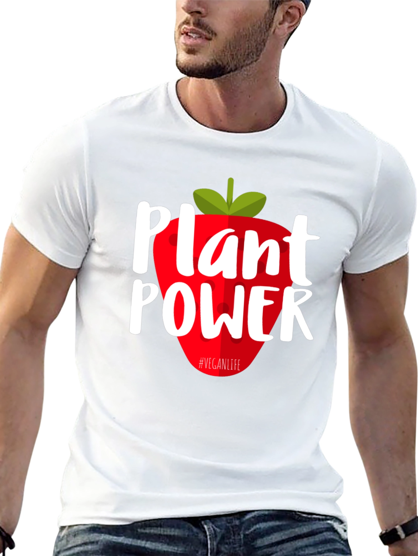 Plant Power Vegan T-Shirt - Eco Friendly!