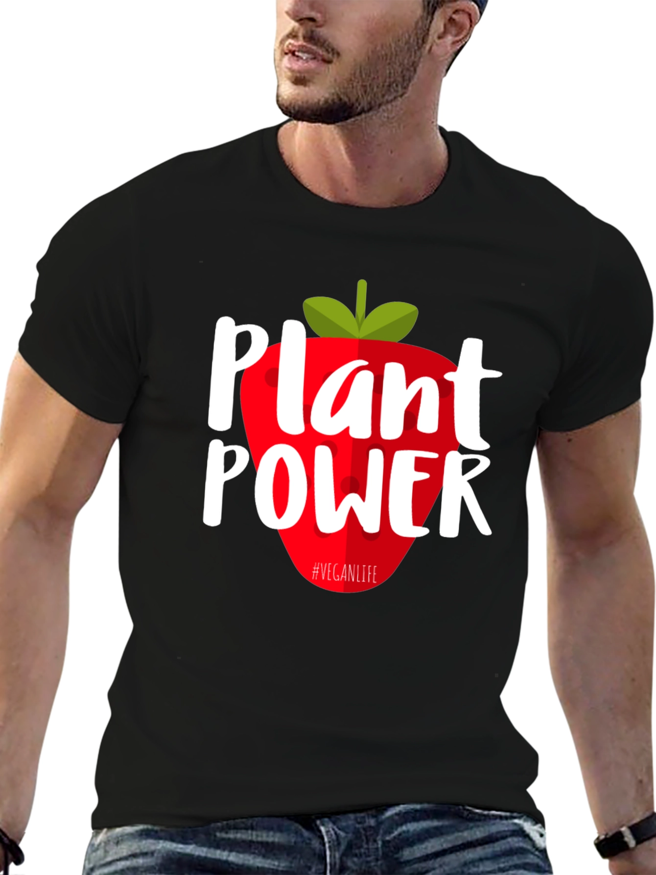 Plant Power Vegan T-Shirt - Eco Friendly!