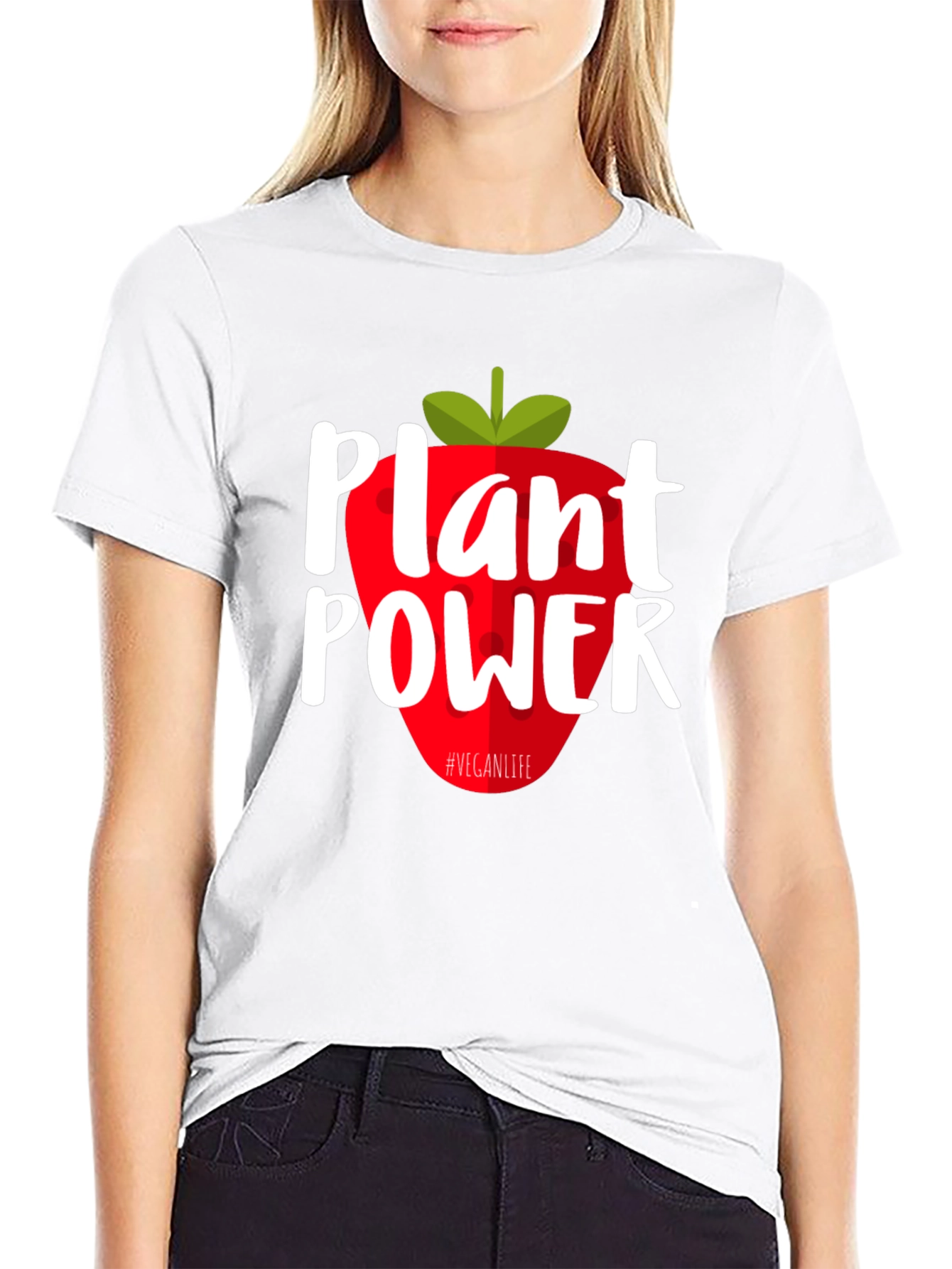 Plant Power Vegan T-Shirt - Eco Friendly!