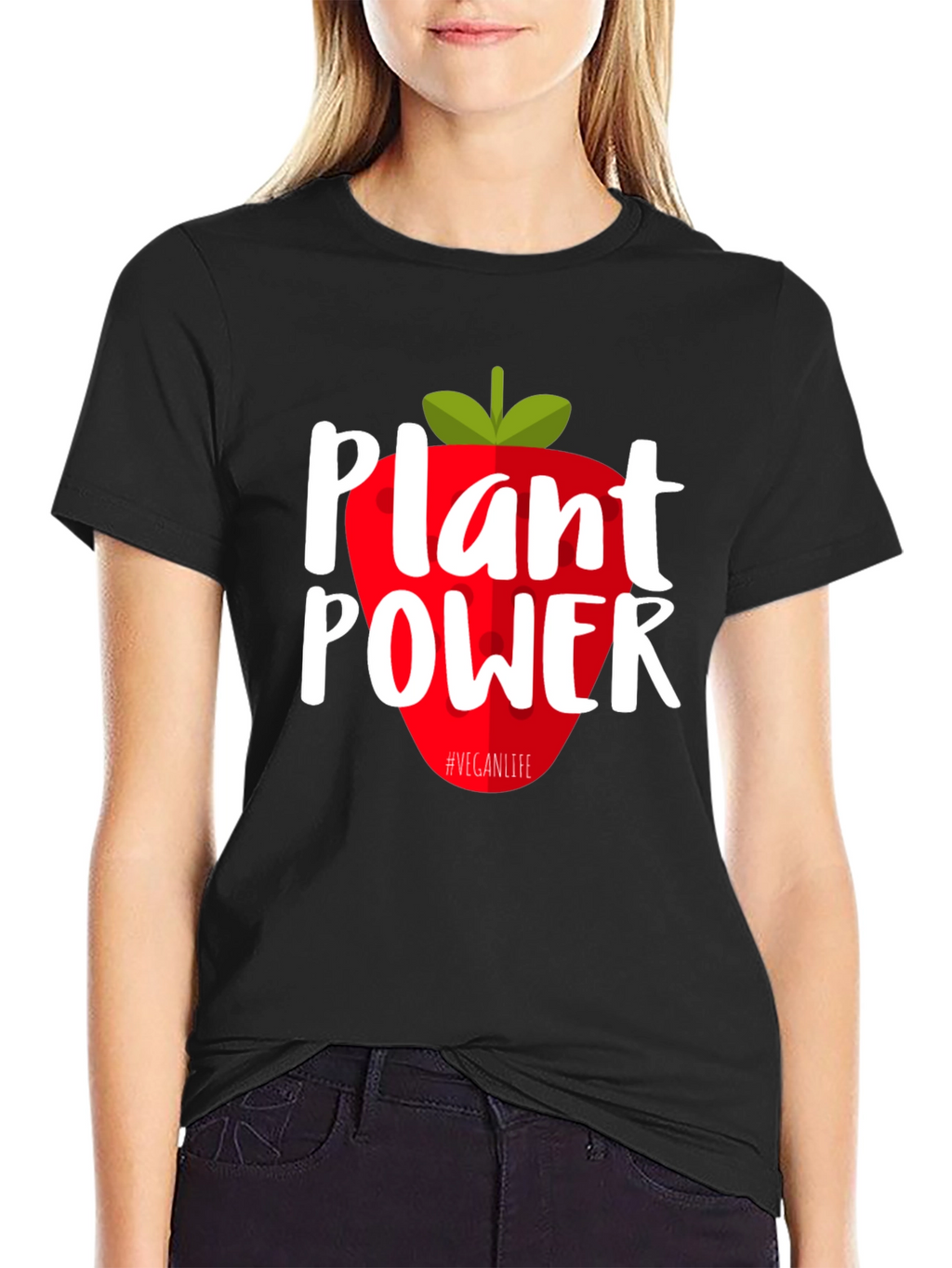 Plant Power Vegan T-Shirt - Eco Friendly!