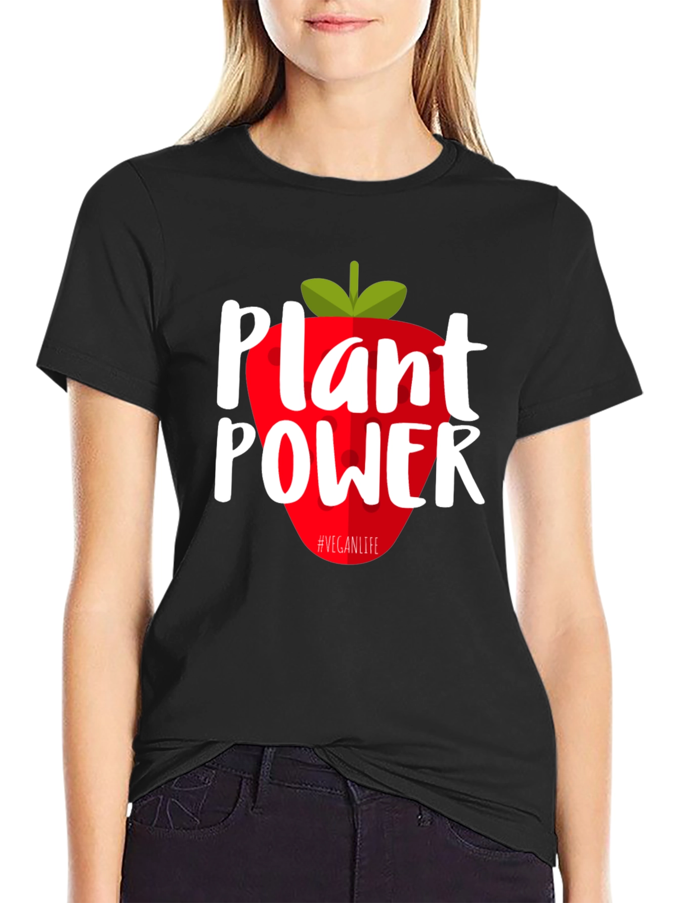 Plant Power Vegan T-Shirt - Eco Friendly!