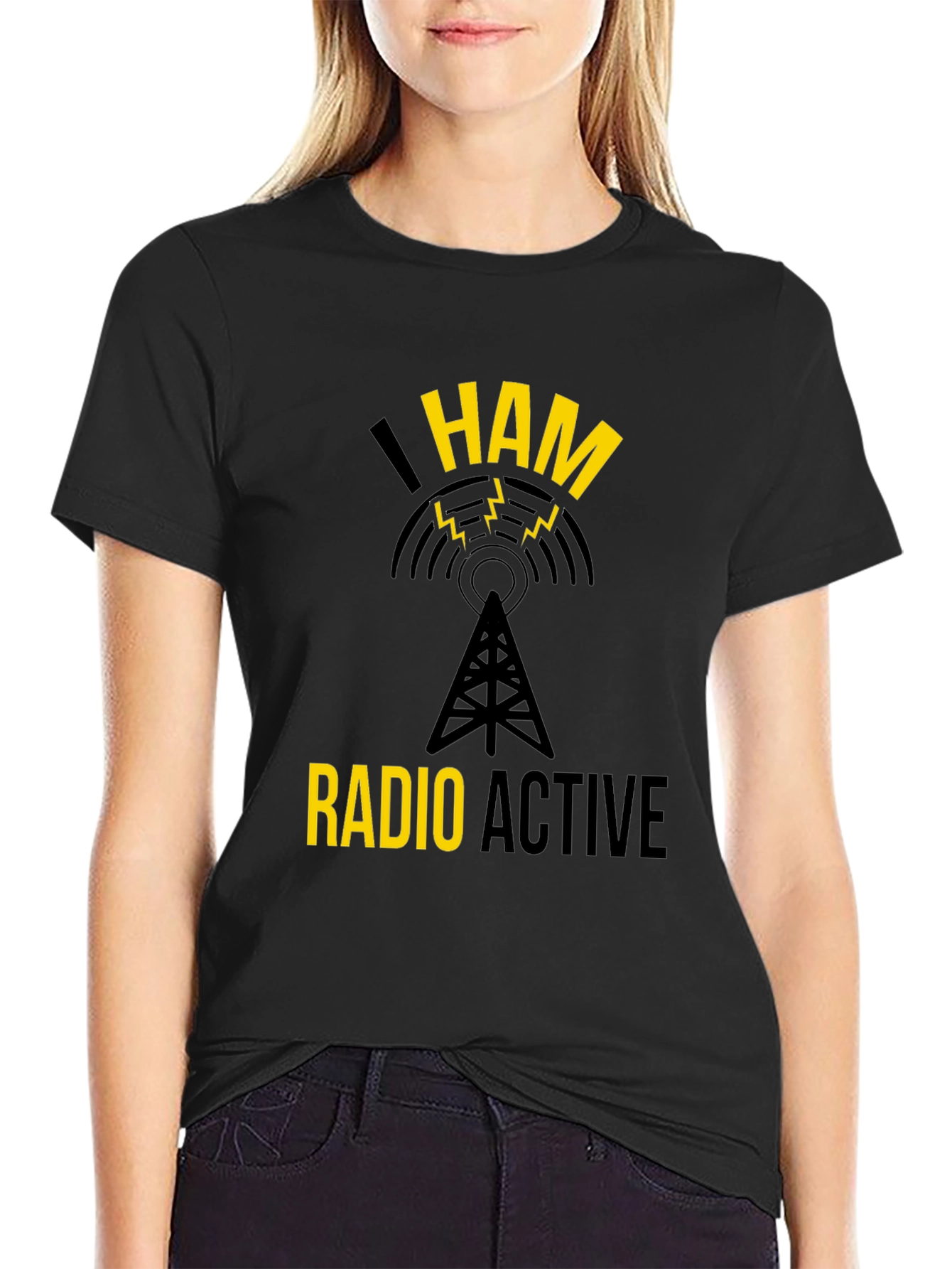 I Ham Radio Active T-Shirt - Amateur Radio Operator Tee