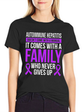 Autoimmune Hepatitis Family Support T-Shirt