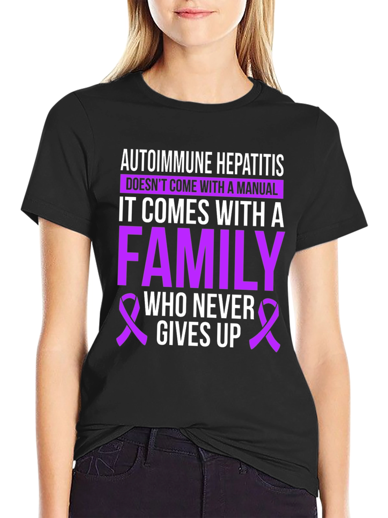 Autoimmune Hepatitis Family Support T-Shirt