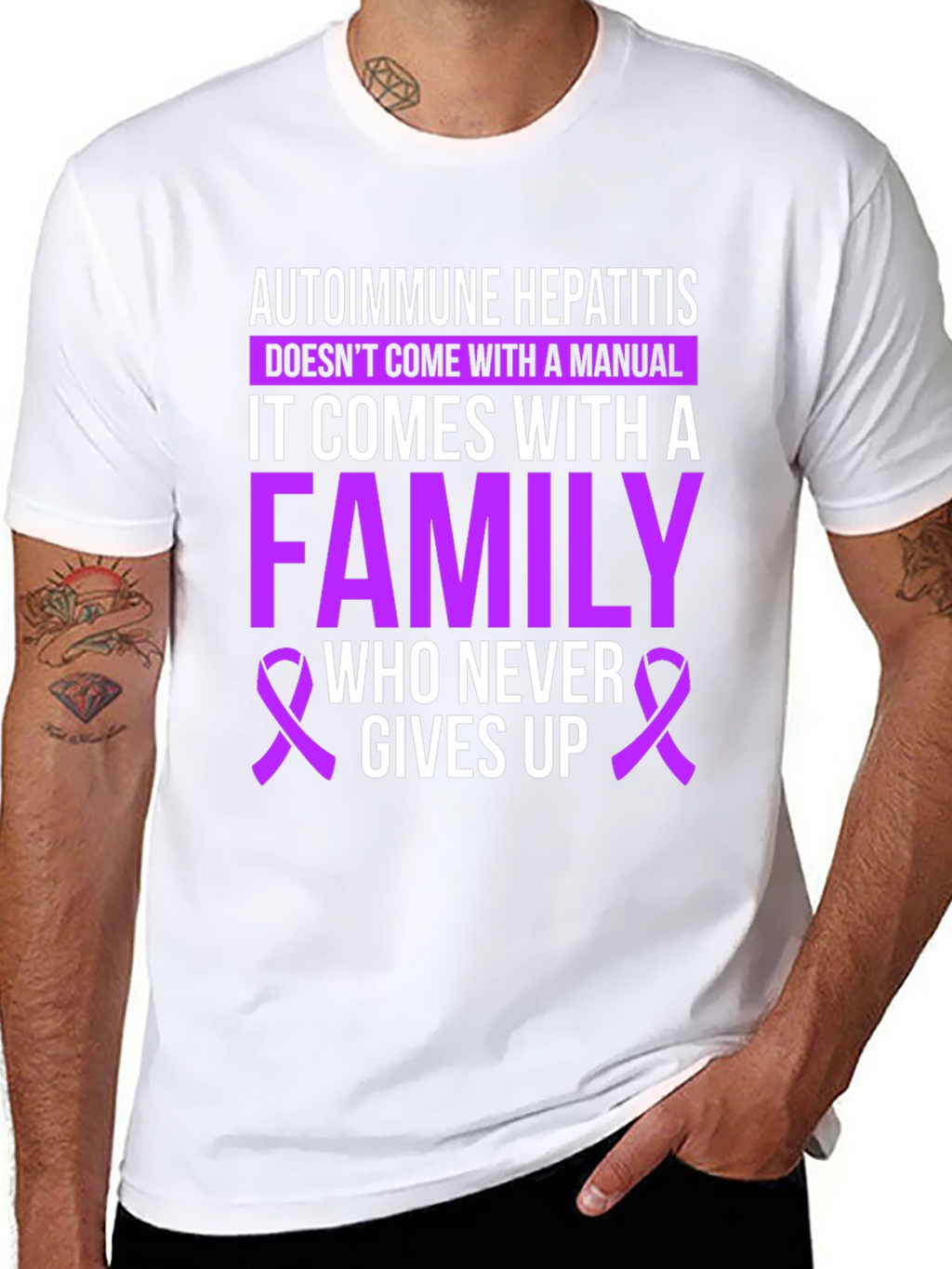 Autoimmune Hepatitis Family Support T-Shirt