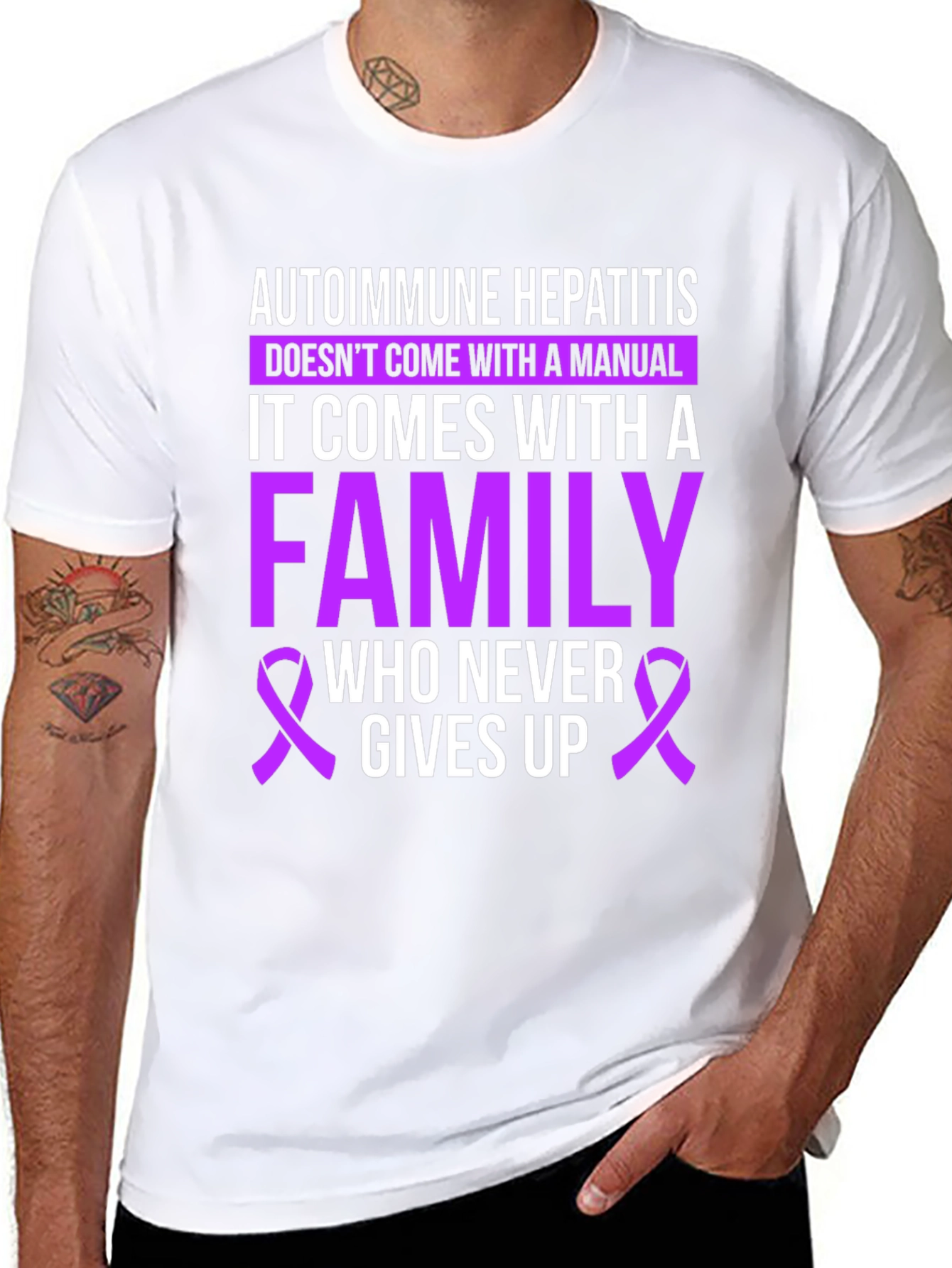 Autoimmune Hepatitis Family Support T-Shirt