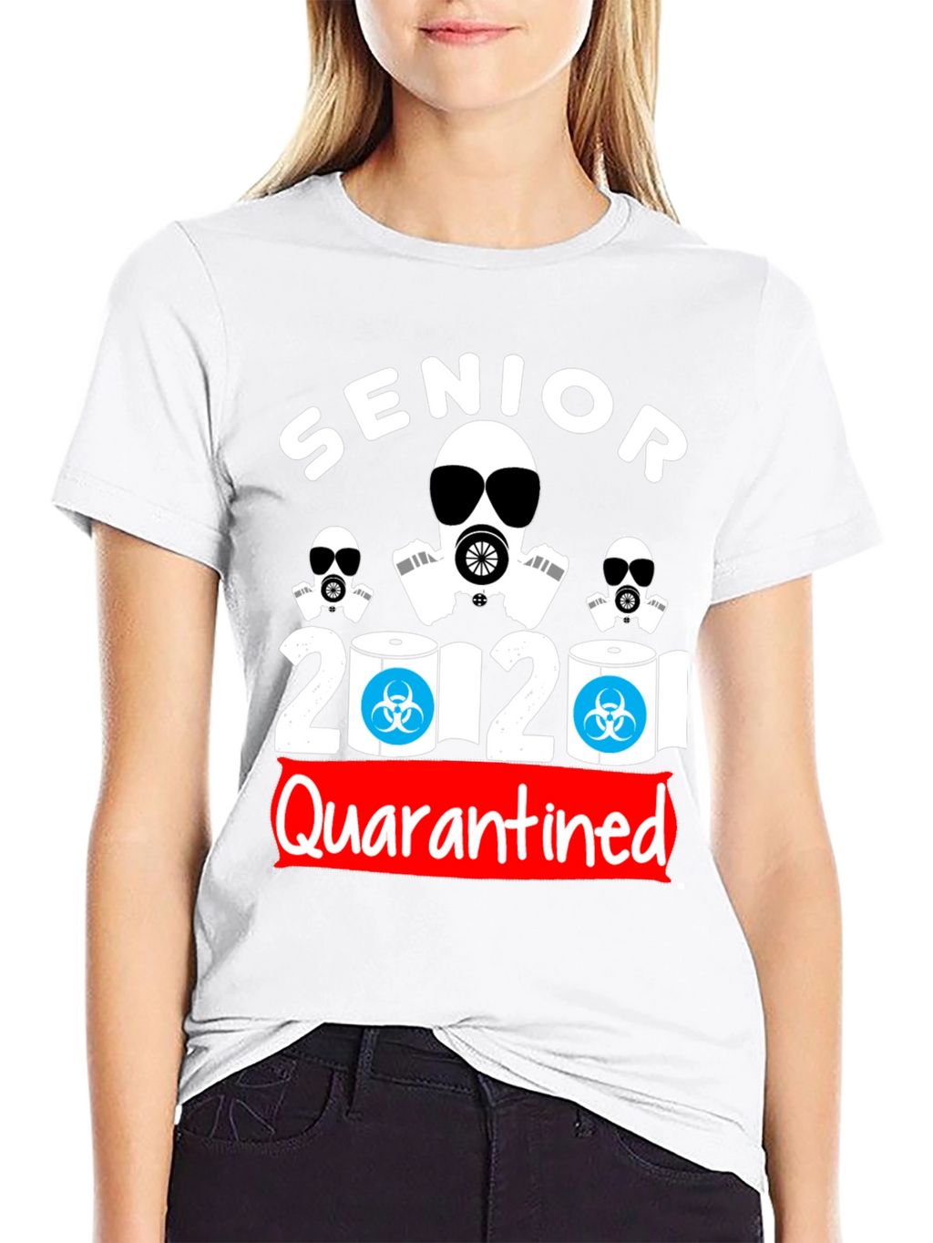 Senior 2020 Quarantined Novelty T-Shirt