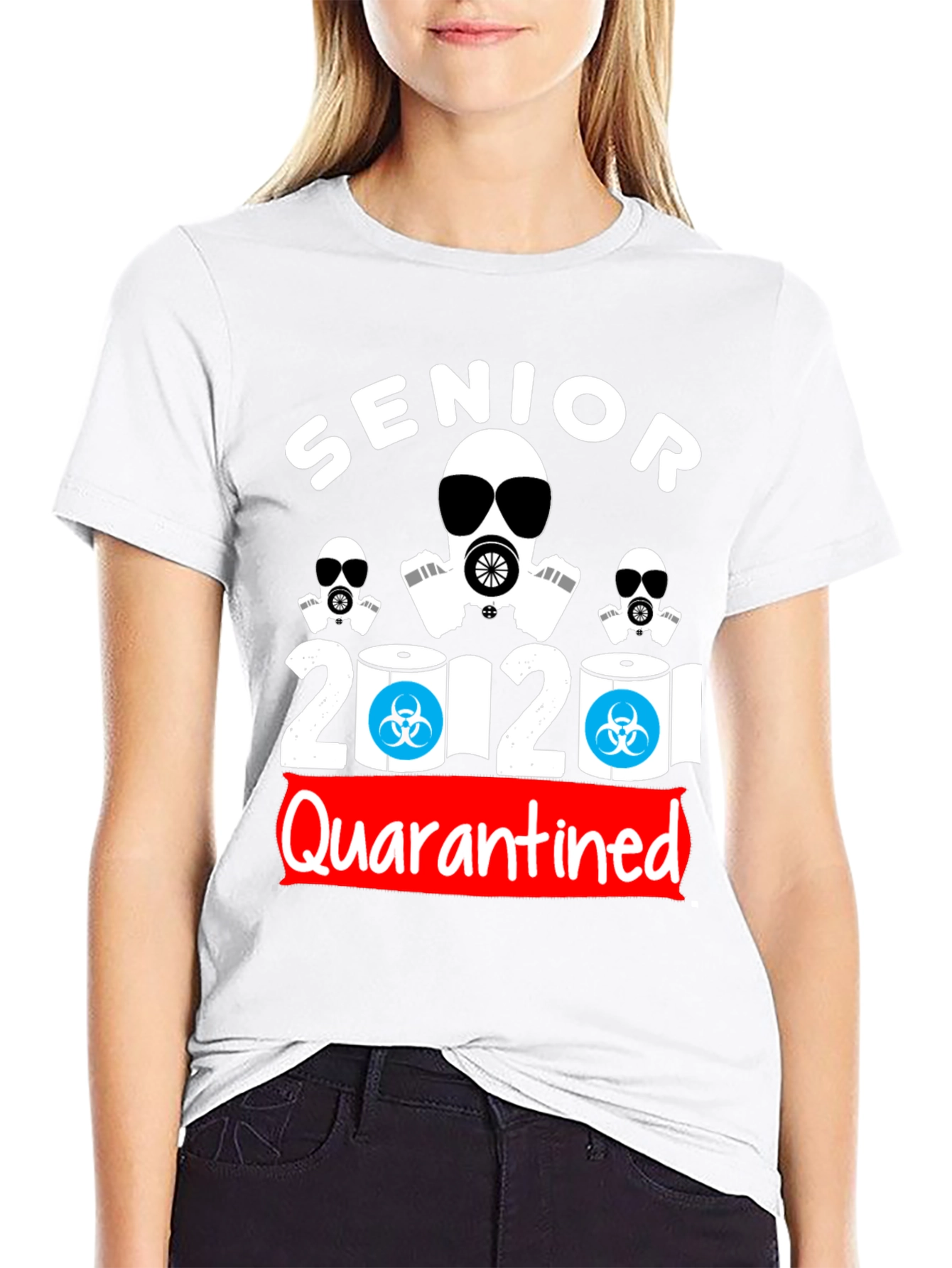 Senior 2020 Quarantined Novelty T-Shirt