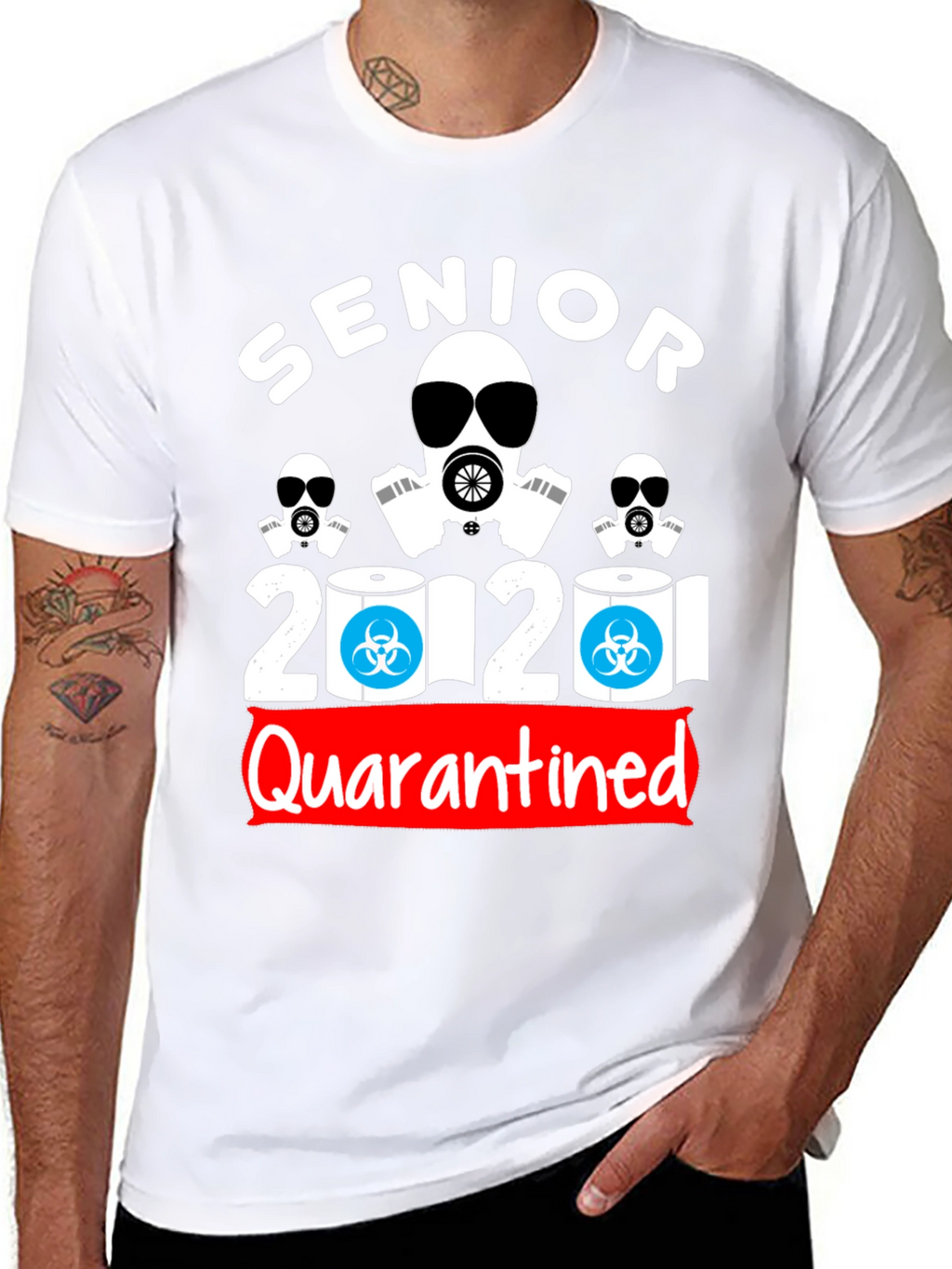 Senior 2020 Quarantined Novelty T-Shirt