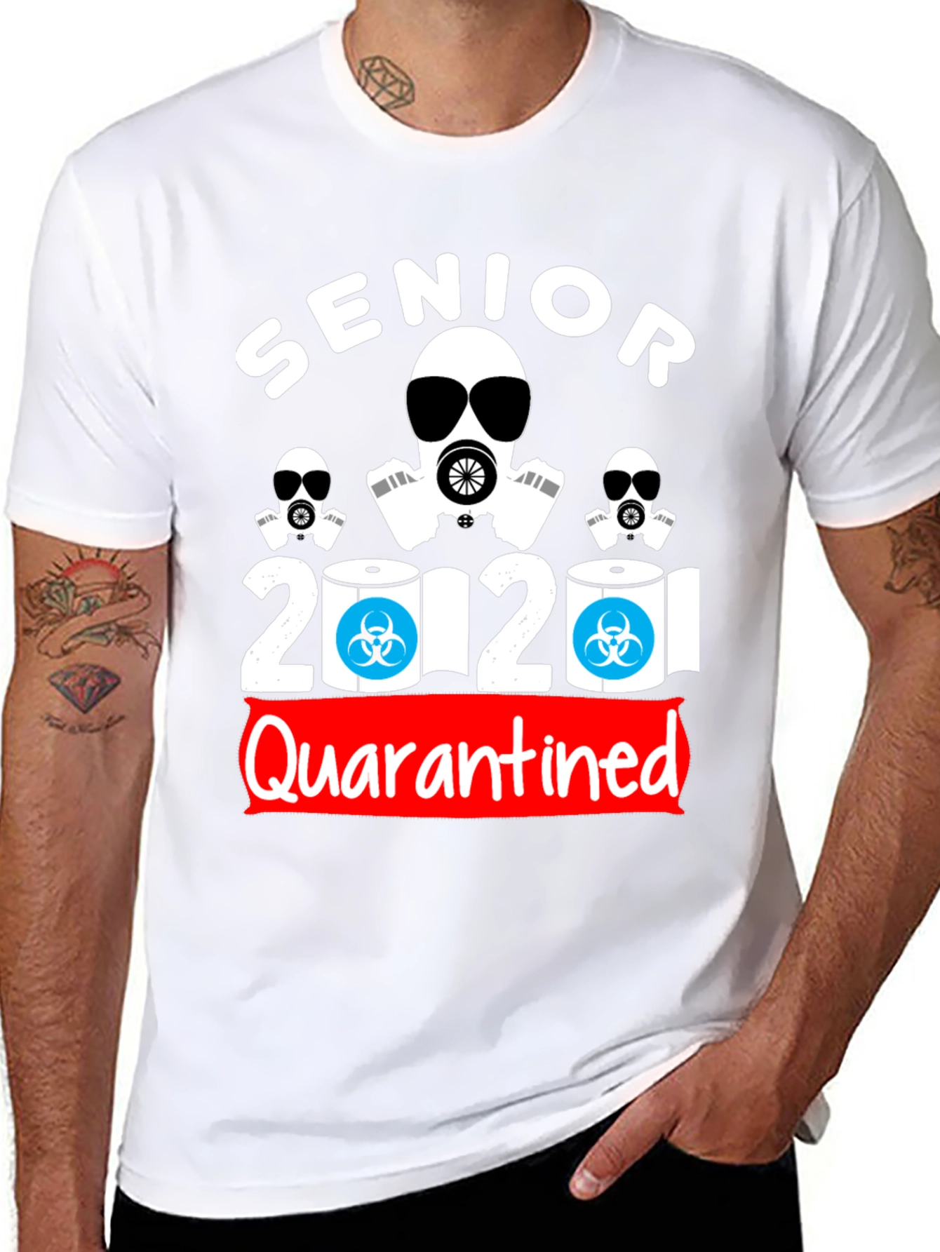 Senior 2020 Quarantined Novelty T-Shirt