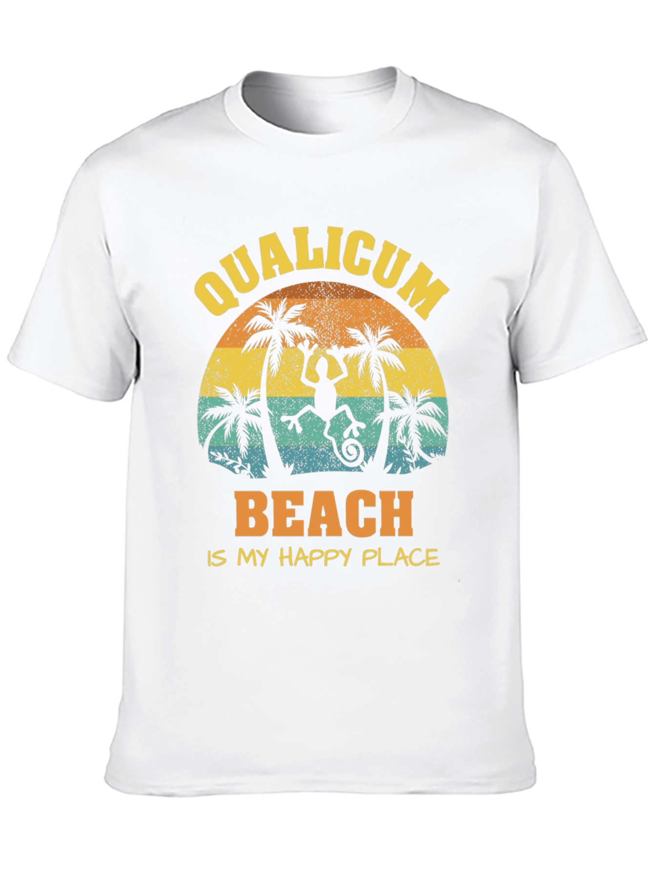 Qualicum Beach Happy Place T-Shirt