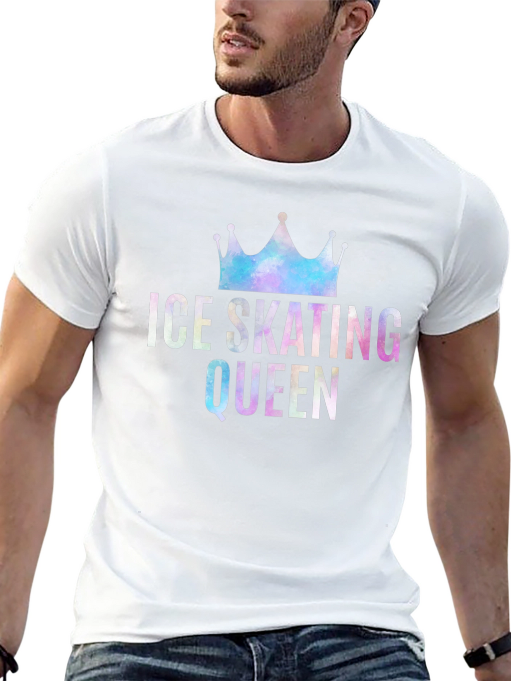 Ice Skating Queen T-Shirt - Stylish Graphic Tee