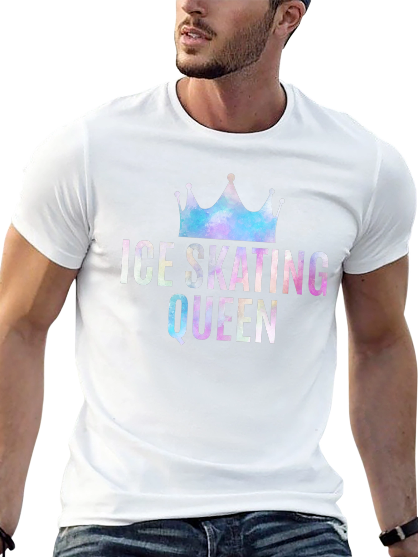 Ice Skating Queen T-Shirt - Stylish Graphic Tee