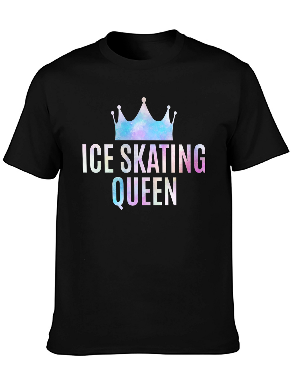 Ice Skating Queen T-Shirt - Stylish Graphic Tee