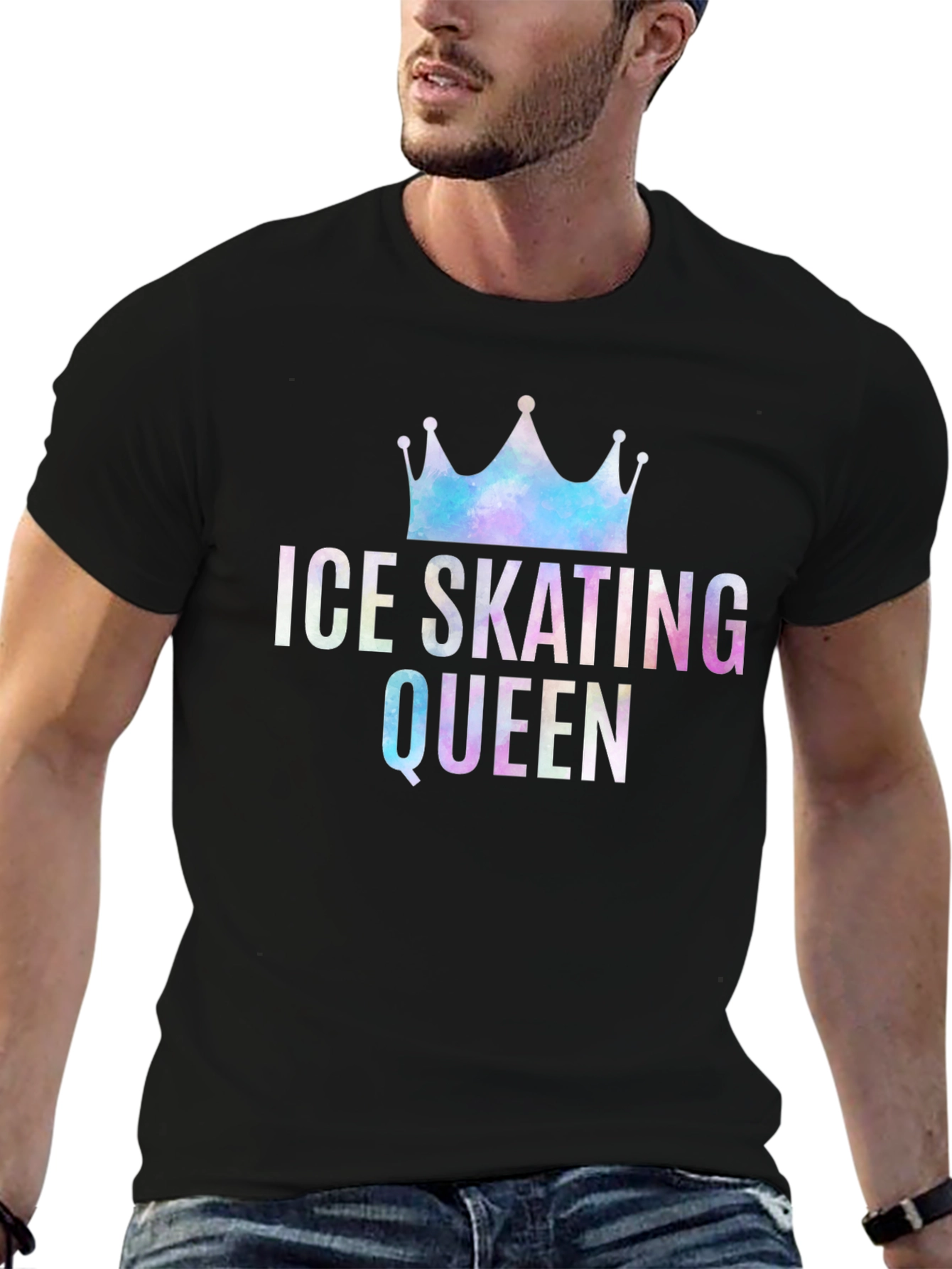 Ice Skating Queen T-Shirt - Stylish Graphic Tee