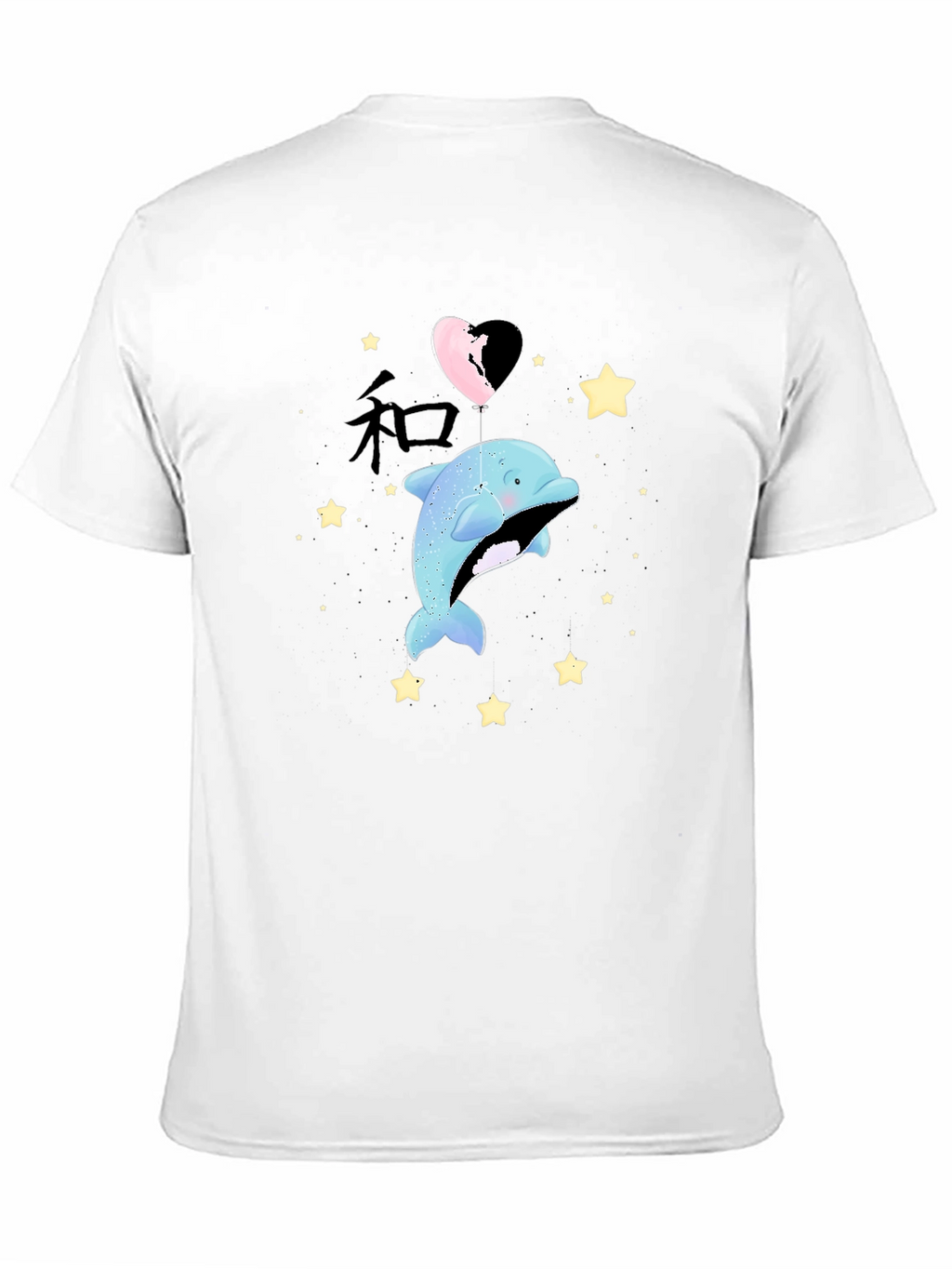 Cute Dolphin Graphic Tee - Stylish Comfort