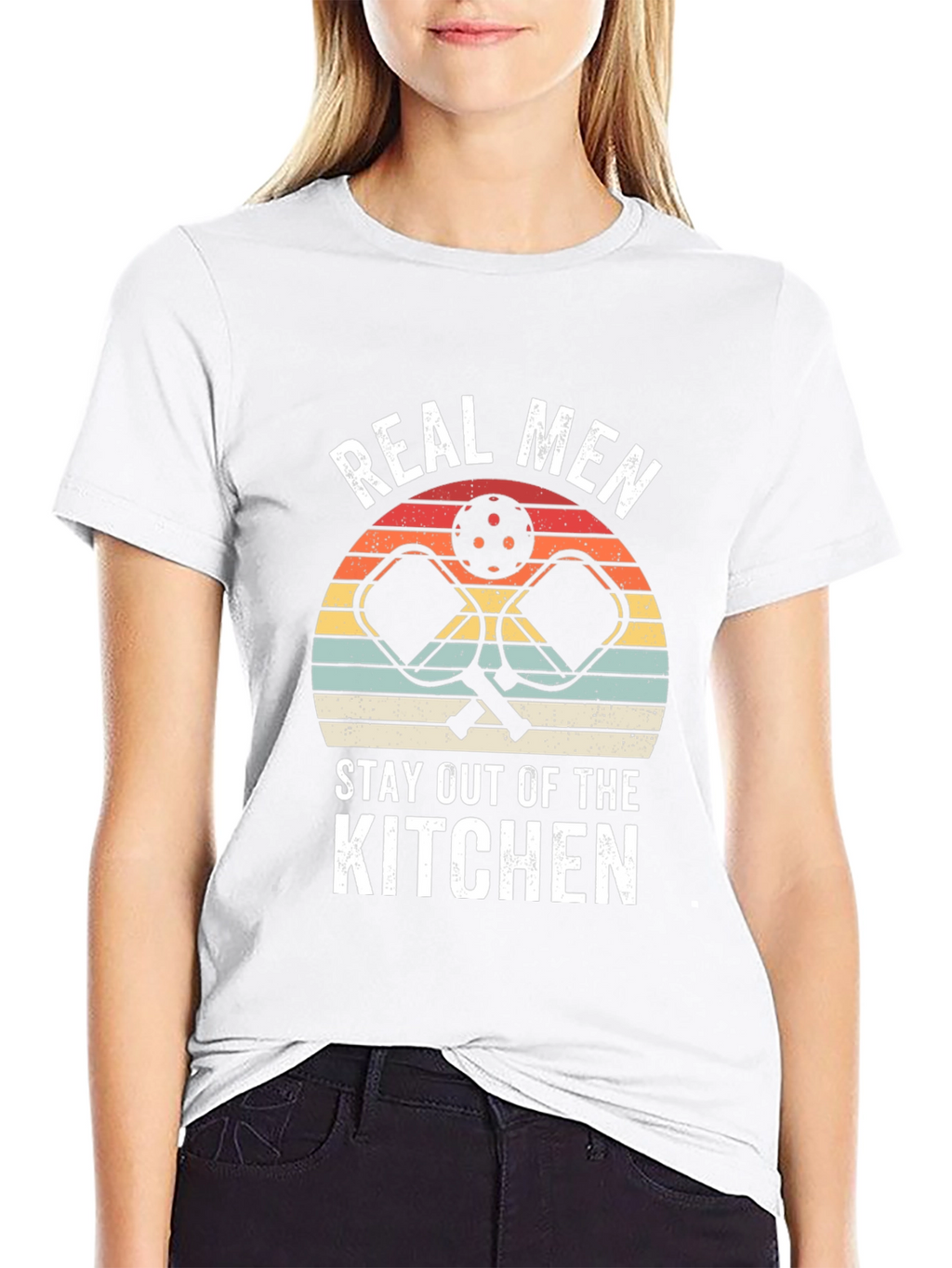 Real Men Stay Out of the Kitchen T-Shirt