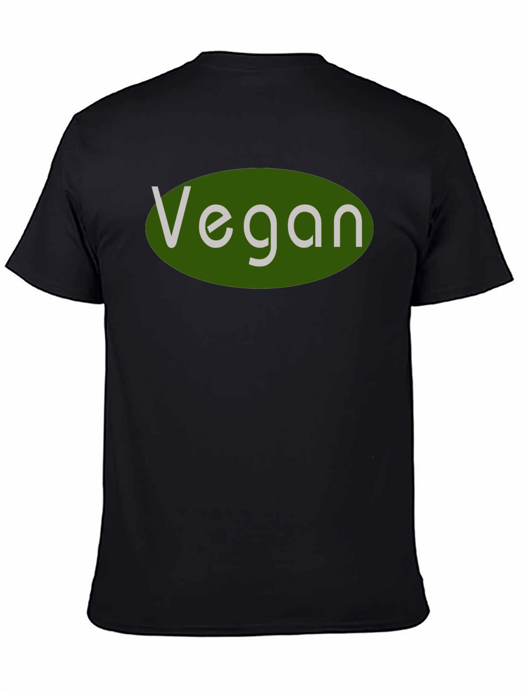 Vegan Statement T-Shirt - Black